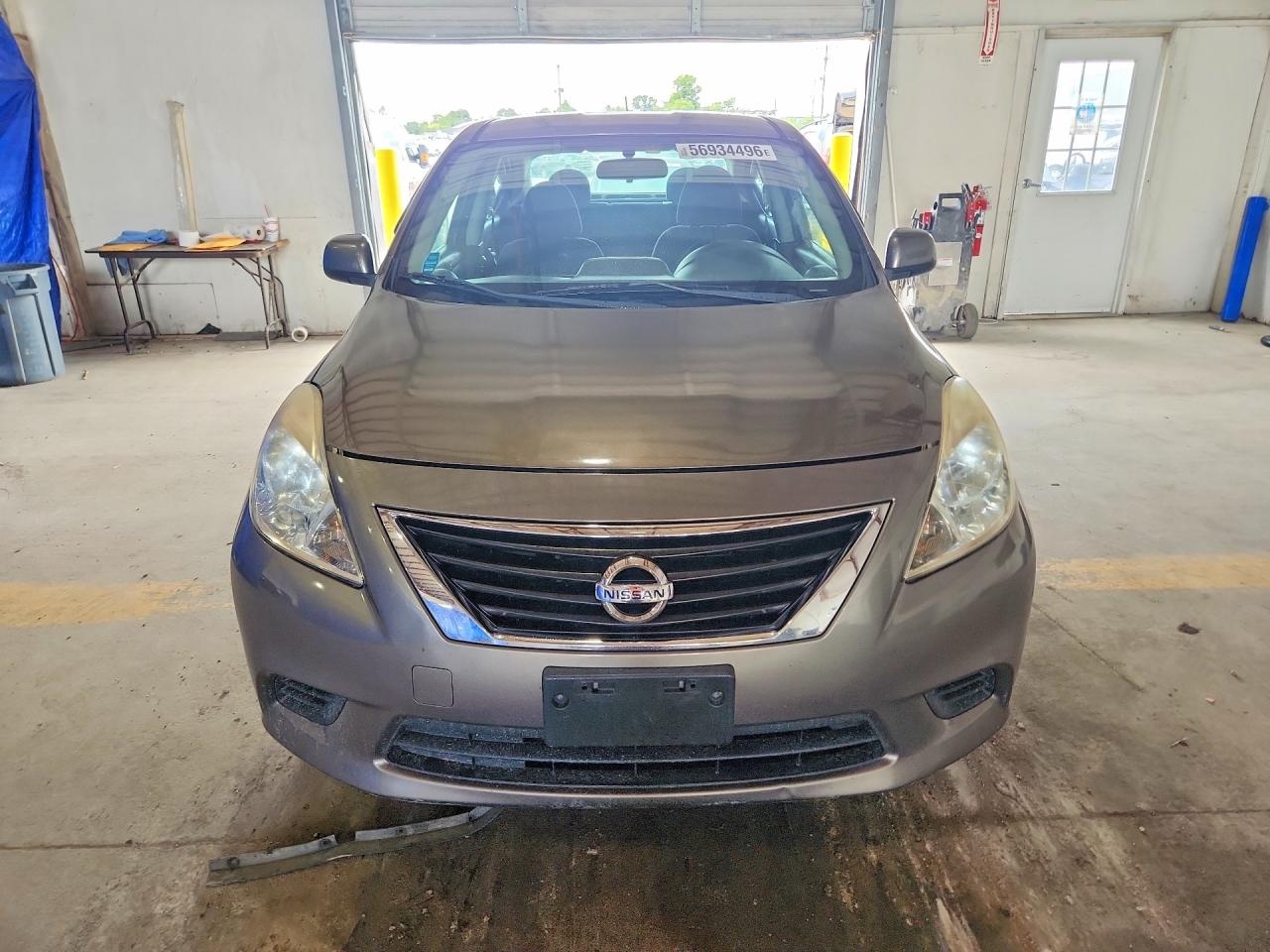 2014 Nissan Versa 1.6 S Gray vin: 3N1CN7AP2EL819494