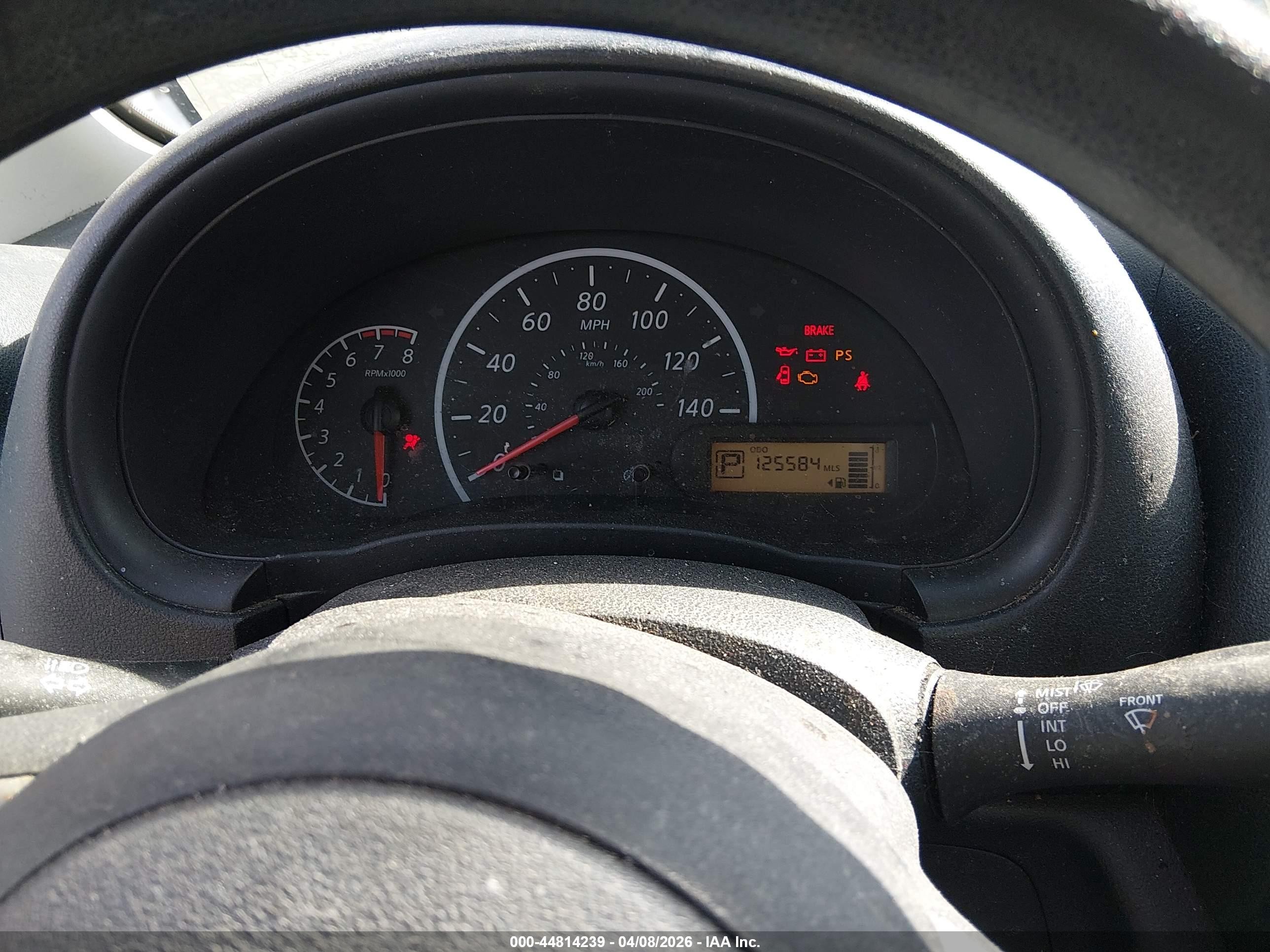 2014 Nissan Versa 1.6 S+ Red vin: 3N1CN7AP2EL824713