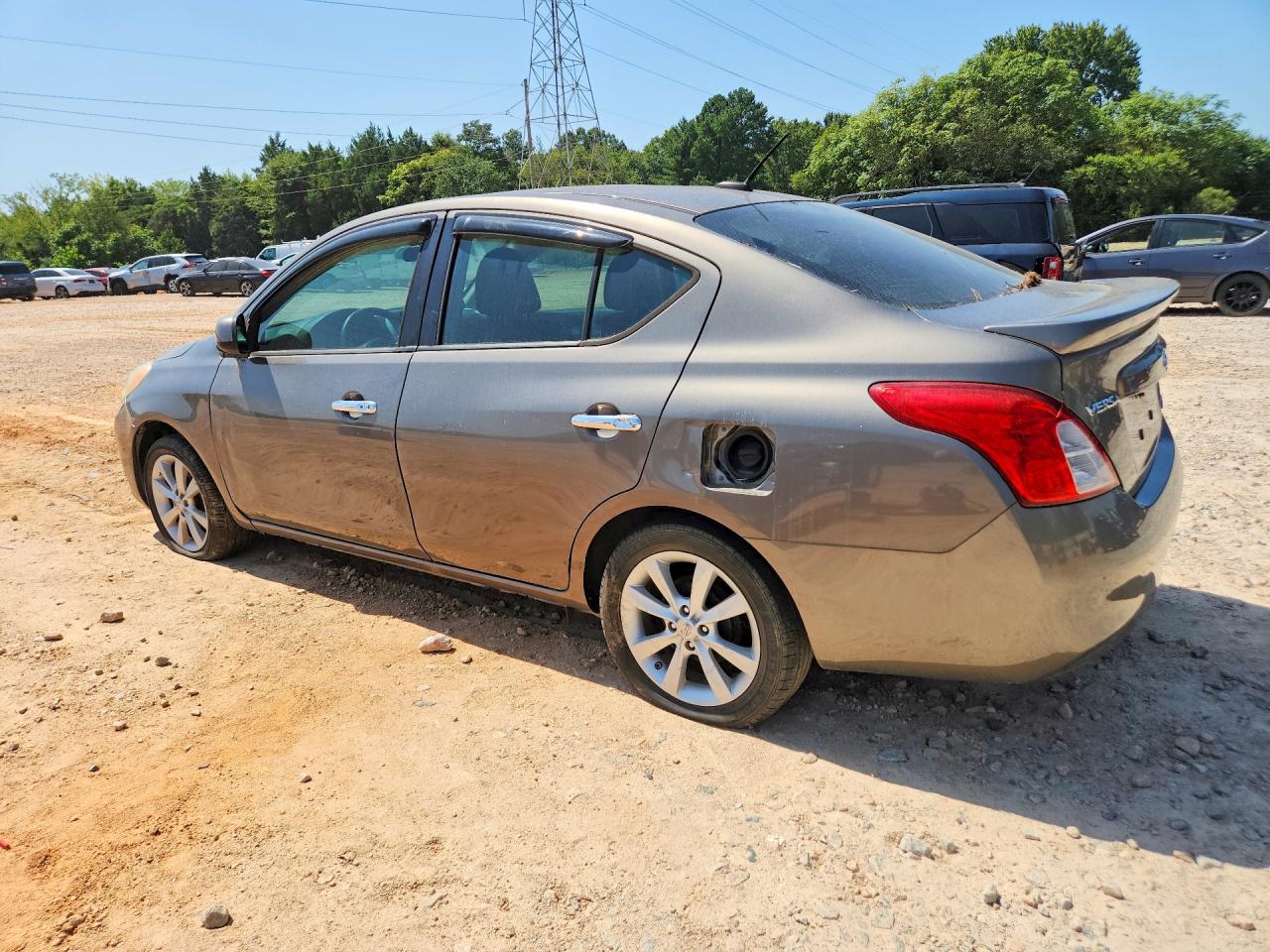 2014 Nissan Versa 1.6 S Gray vin: 3N1CN7AP2EL826638