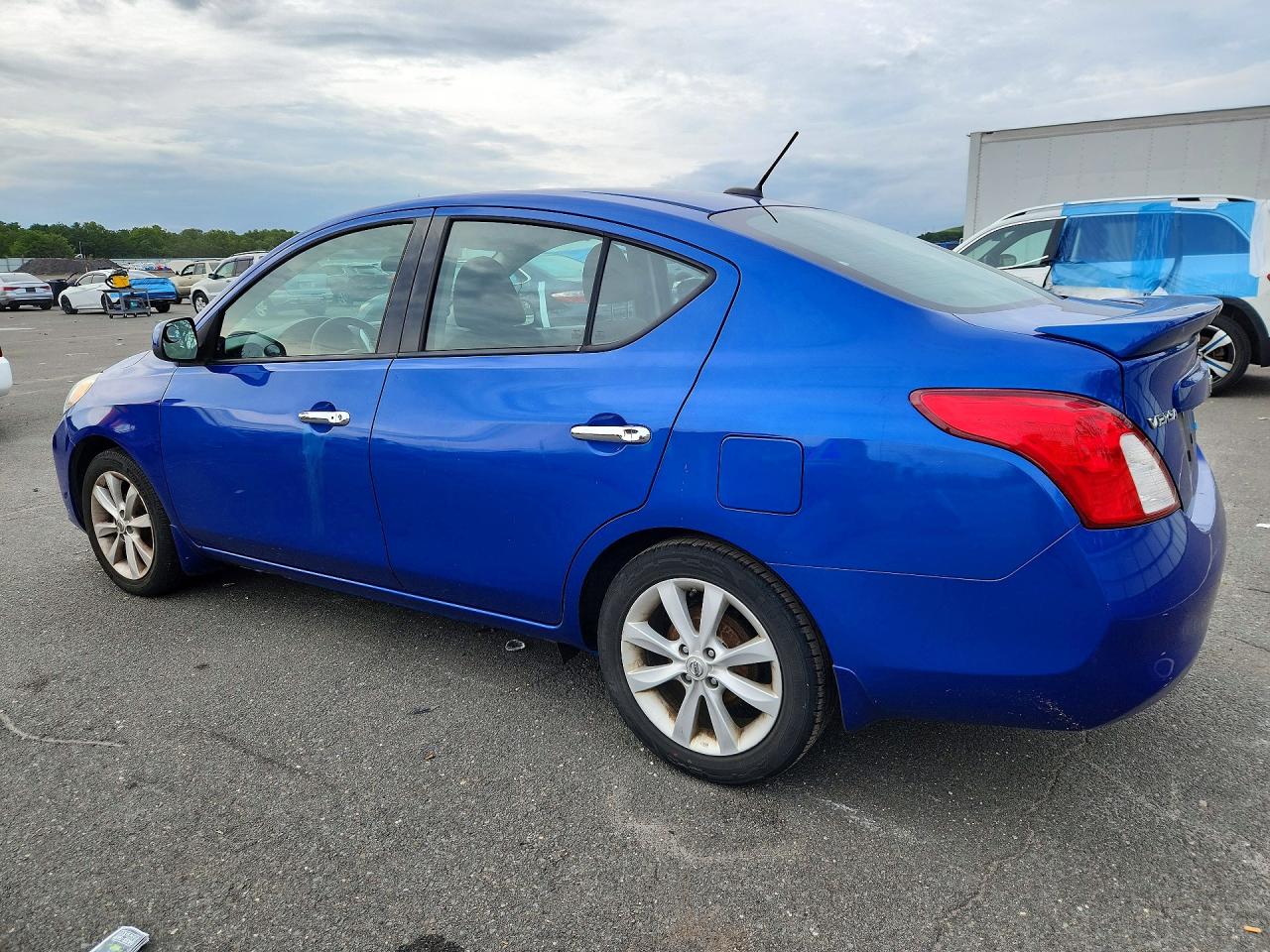 2014 Nissan Versa 1.6 Sl Blue vin: 3N1CN7AP2EL831399