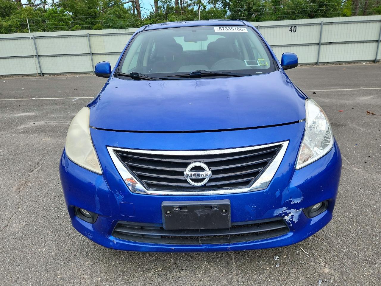 2014 Nissan Versa 1.6 Sl Blue vin: 3N1CN7AP2EL831399