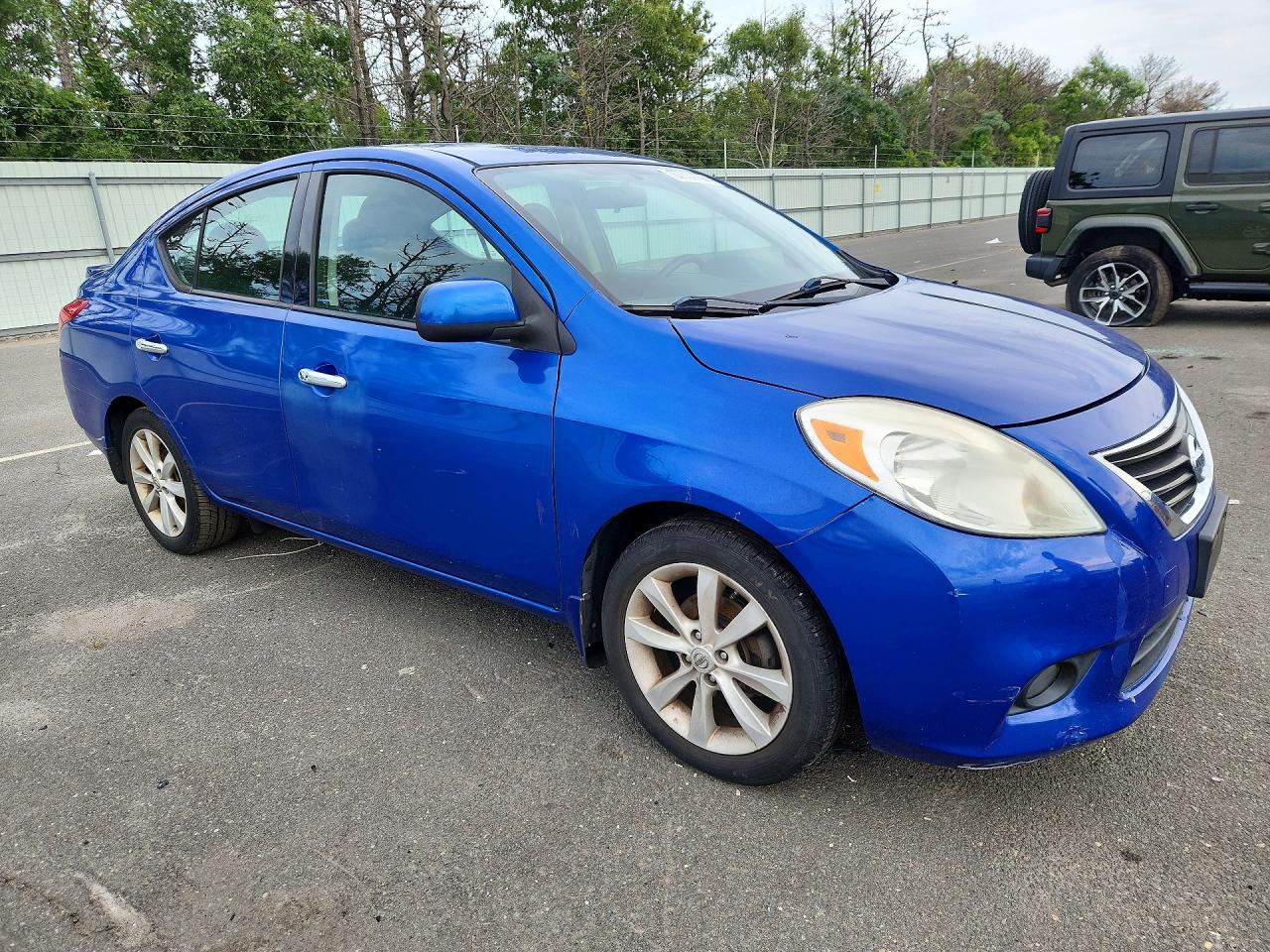 2014 Nissan Versa 1.6 Sl Blue vin: 3N1CN7AP2EL831399