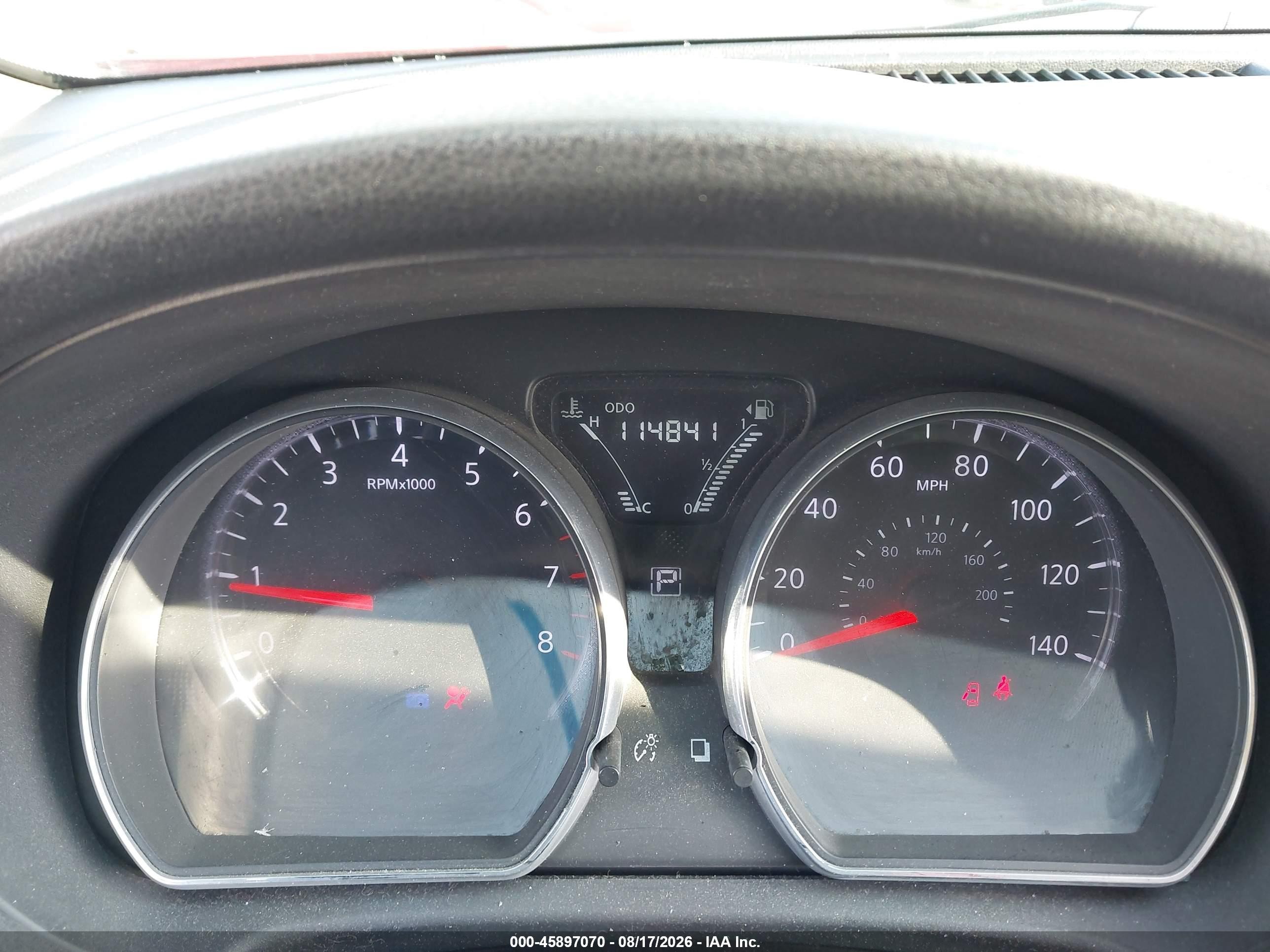 2015 Nissan Versa 1.6 Sl Red vin: 3N1CN7AP2FL800638