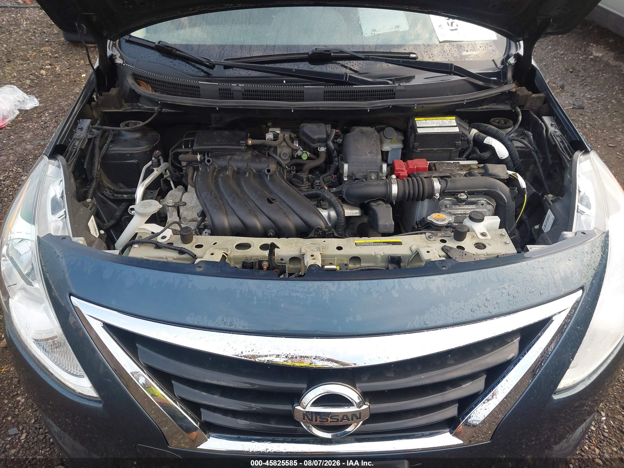 2015 Nissan Versa 1.6 S Blue vin: 3N1CN7AP2FL808917