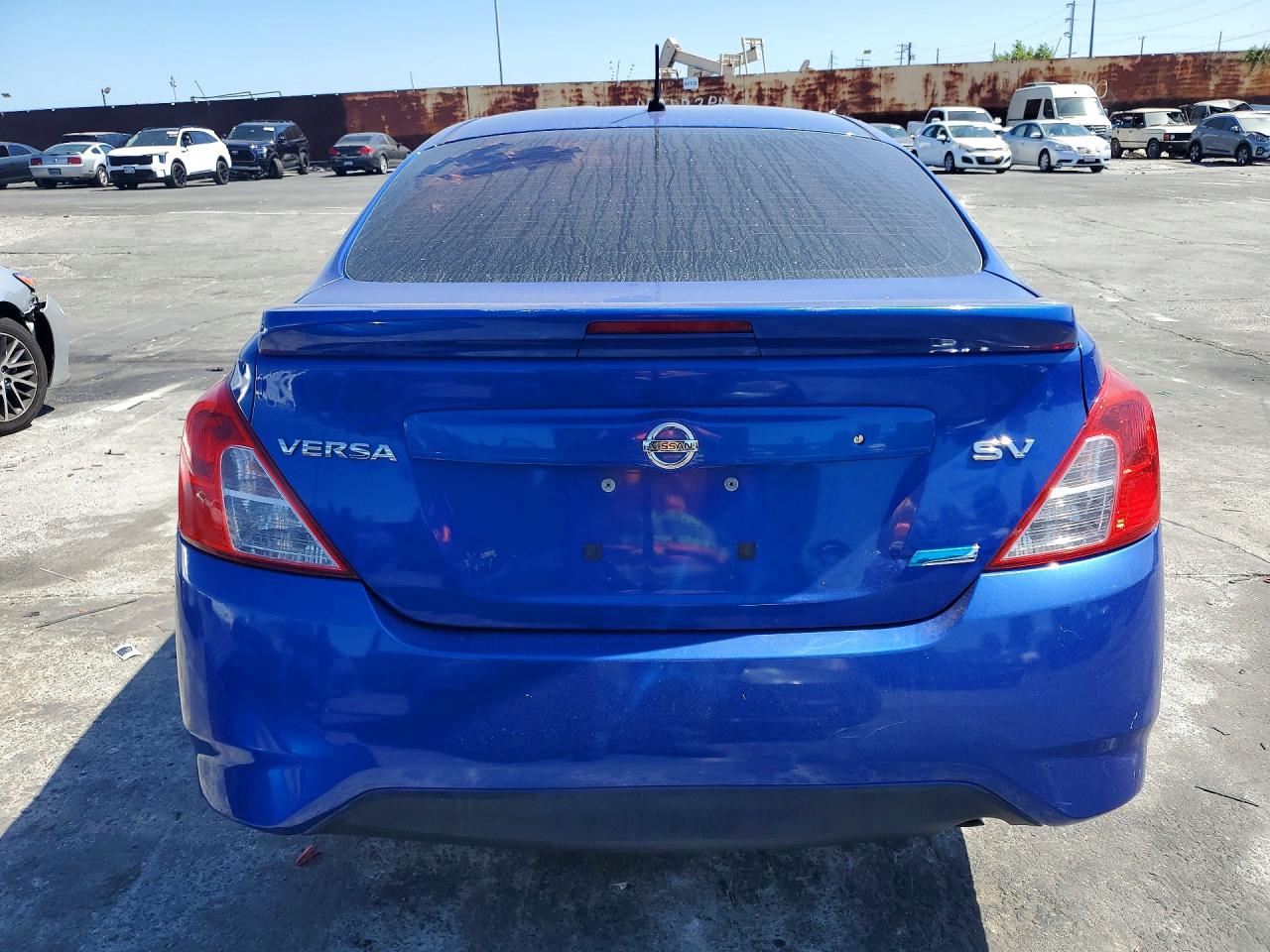 2015 Nissan Versa 1.6 Sv Blue vin: 3N1CN7AP2FL827841