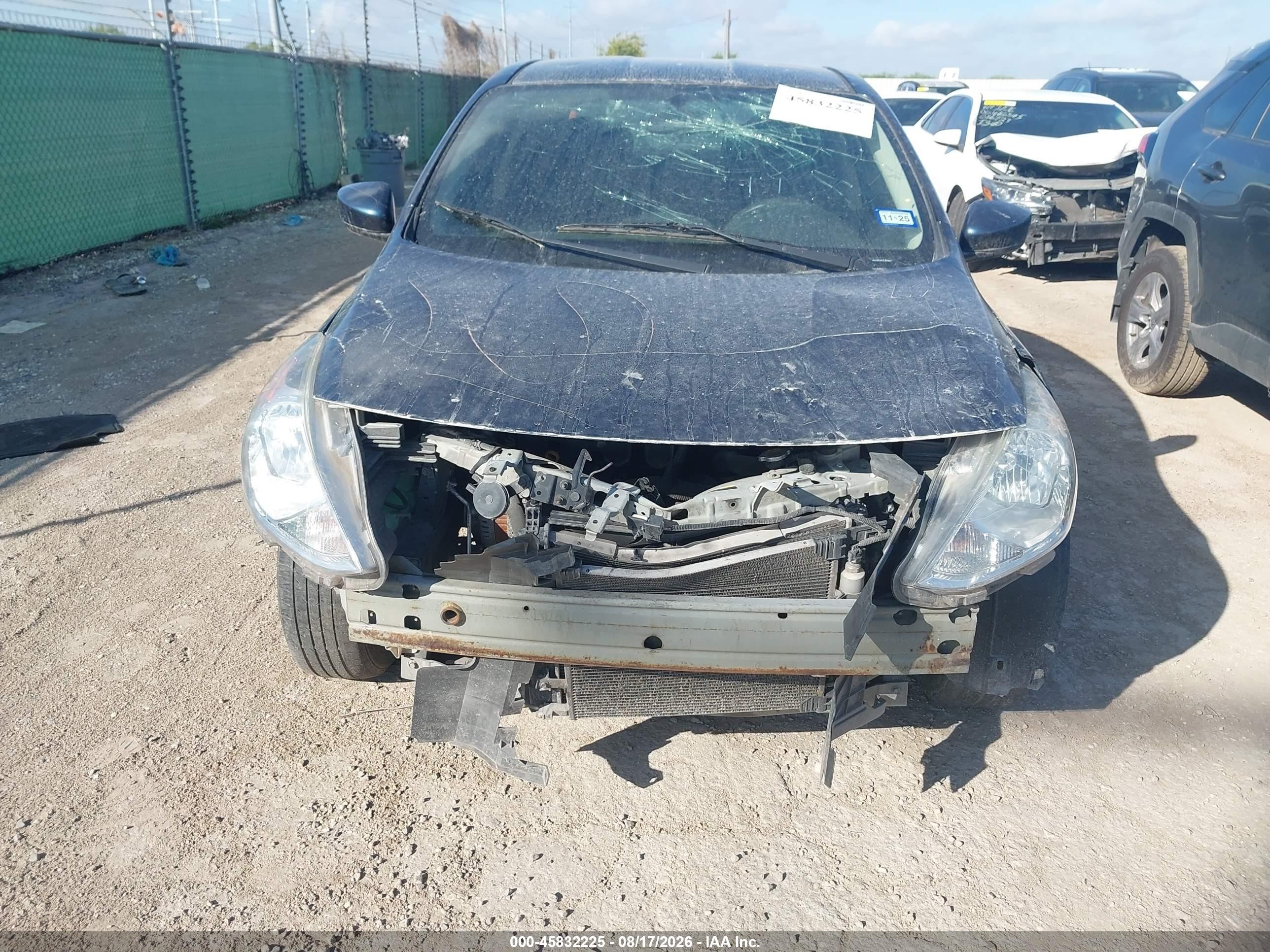 2015 Nissan Versa 1.6 Sv Blue vin: 3N1CN7AP2FL829962