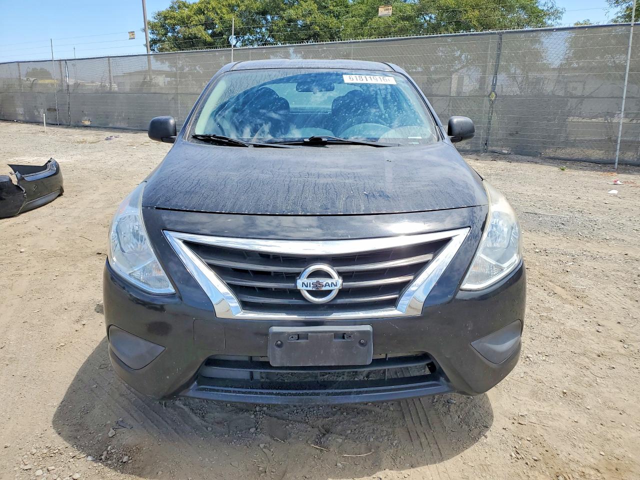 2015 Nissan Versa 1.6 S Plus Black vin: 3N1CN7AP2FL840640