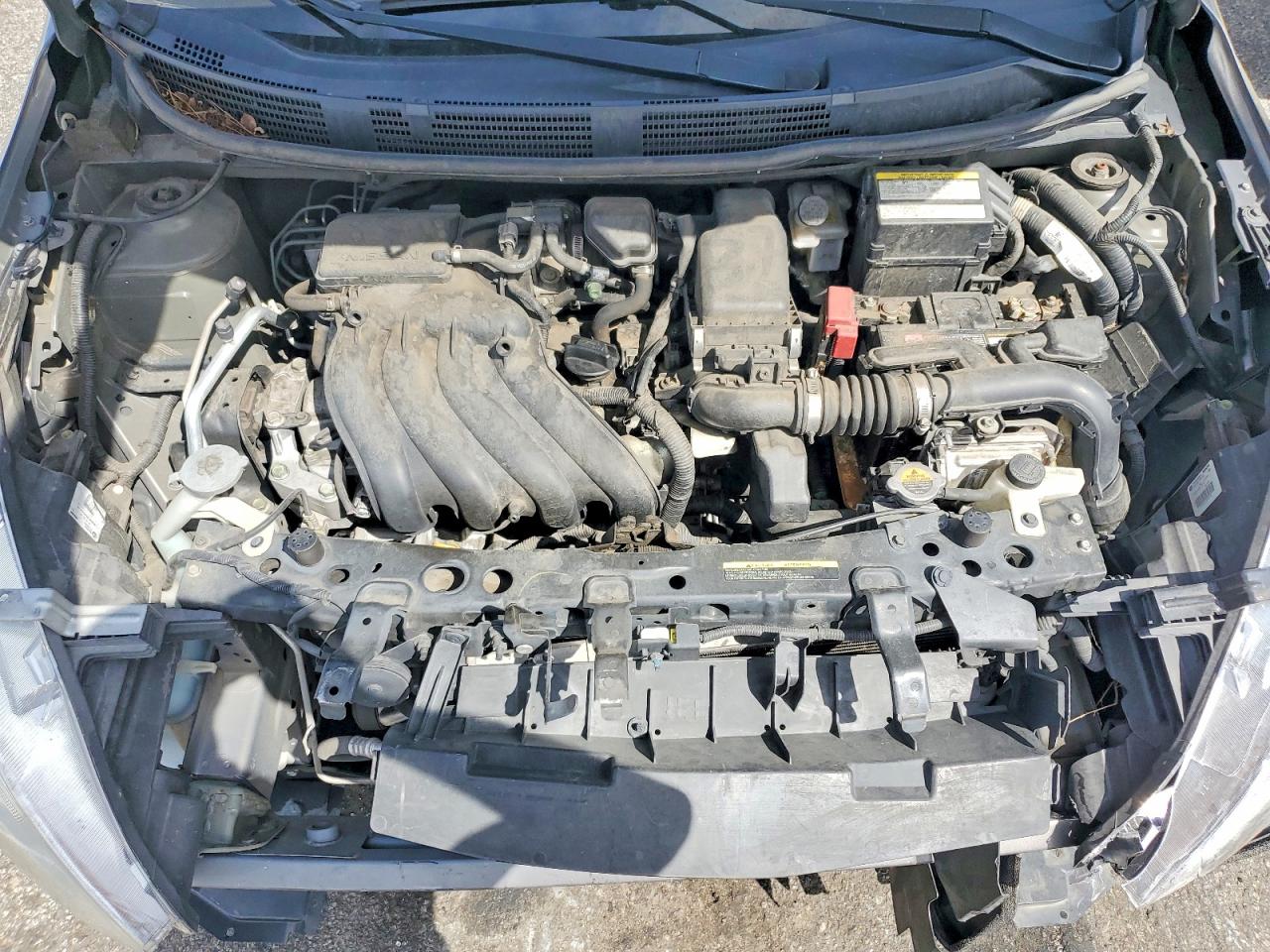 2015 Nissan Versa 1.6 S Plus Серый vin: 3N1CN7AP2FL882564