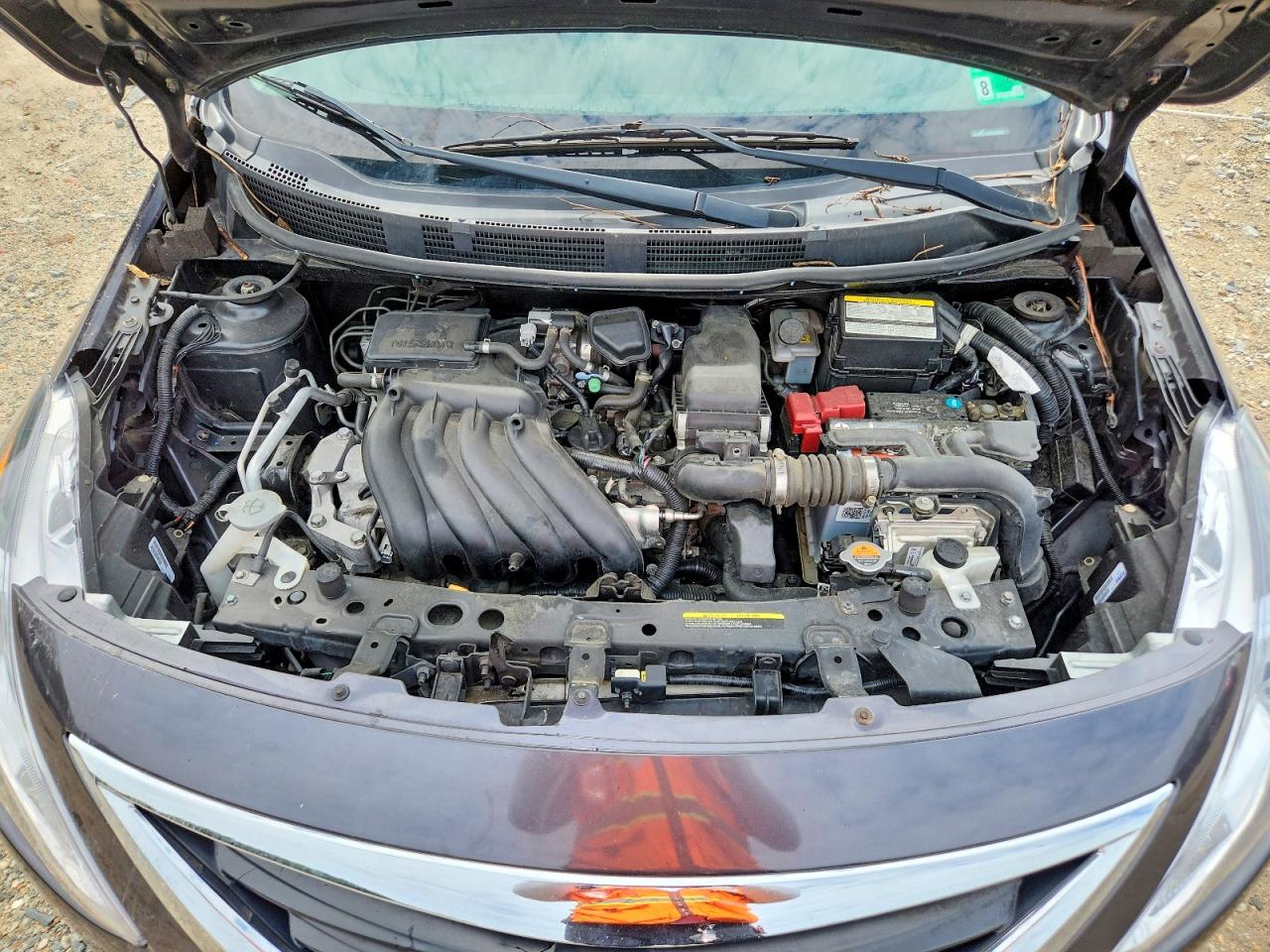 2015 Nissan Versa 1.6 Sv Charcoal vin: 3N1CN7AP2FL929267