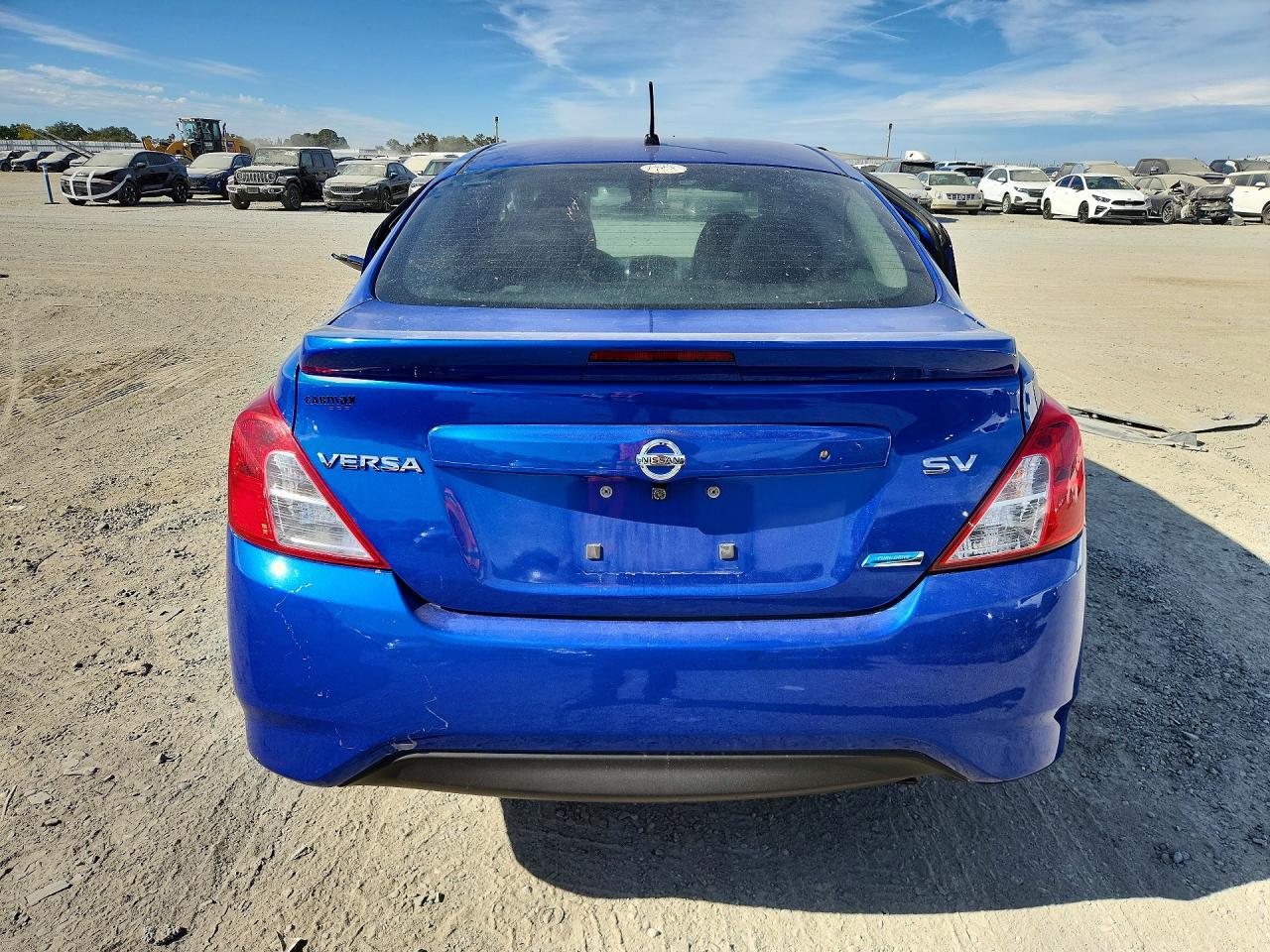 2015 Nissan Versa 1.6 Sv Blue vin: 3N1CN7AP2FL953116