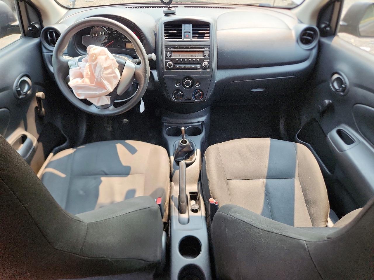 2015 Nissan Versa 1.6 S Gray vin: 3N1CN7AP2FL960373