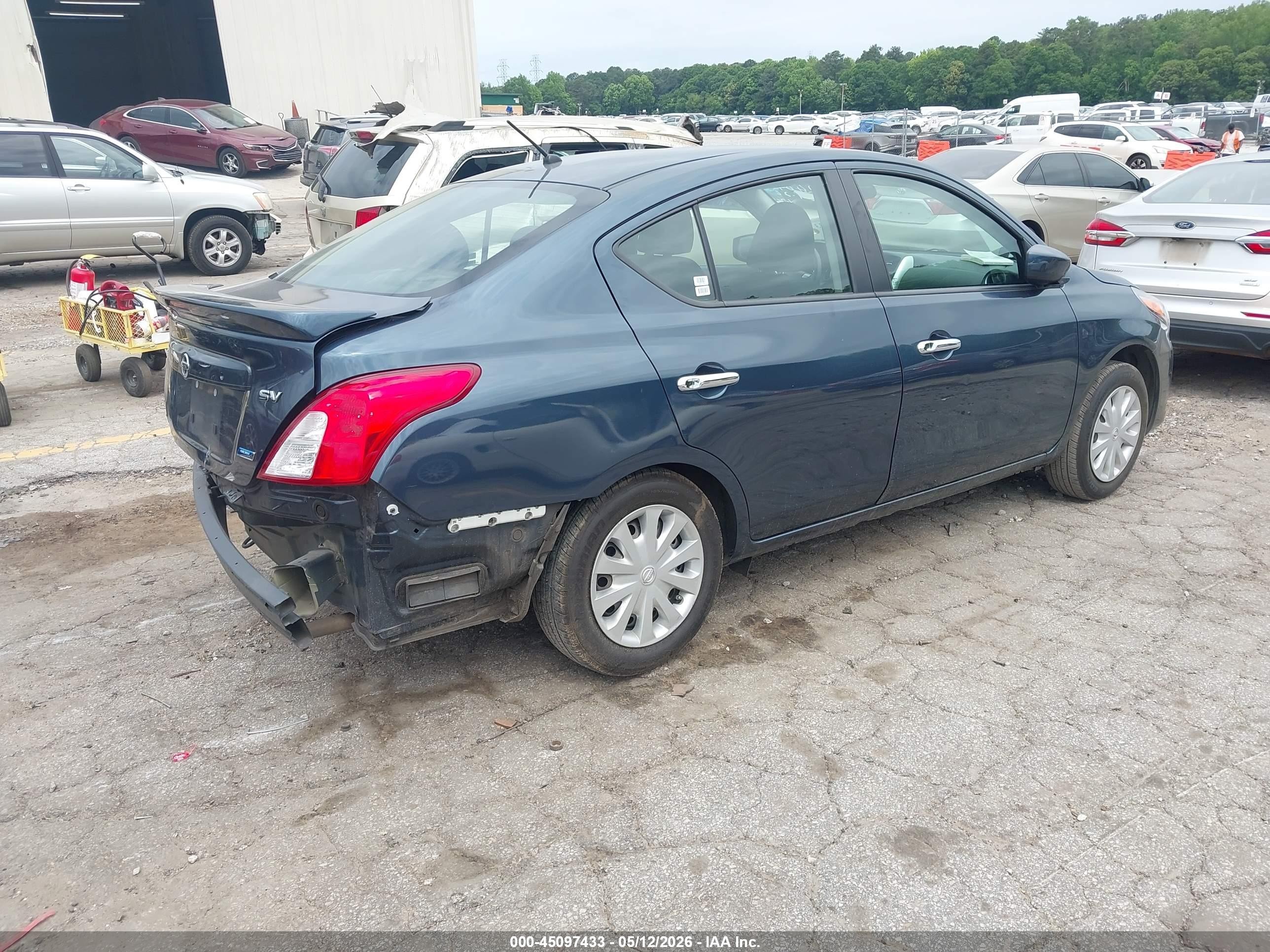 2016 Nissan Versa 1.6 S/1.6 S+/1.6 Sl/1.6 Sv Blue vin: 3N1CN7AP2GL812404
