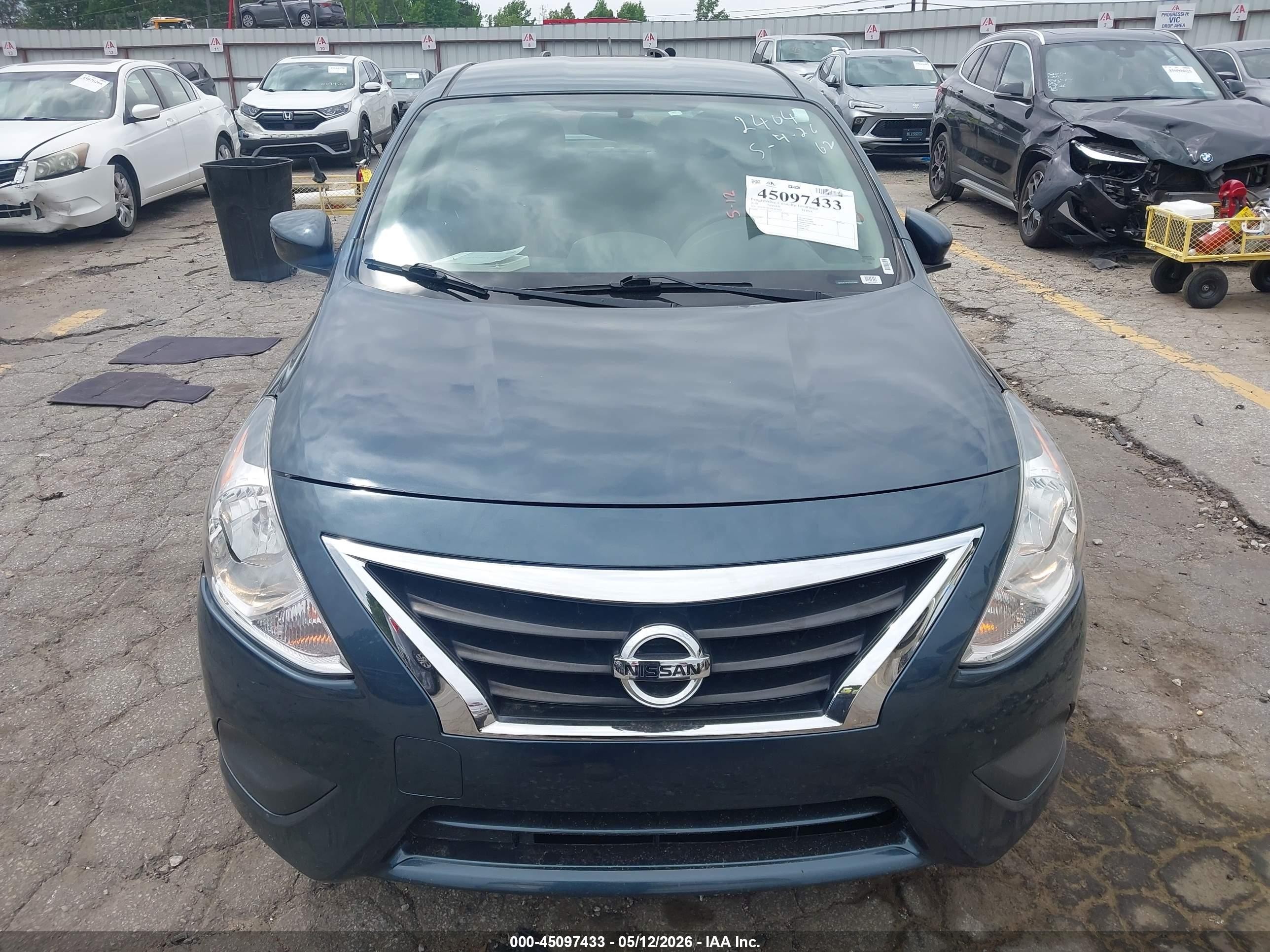 2016 Nissan Versa 1.6 S/1.6 S+/1.6 Sl/1.6 Sv Blue vin: 3N1CN7AP2GL812404