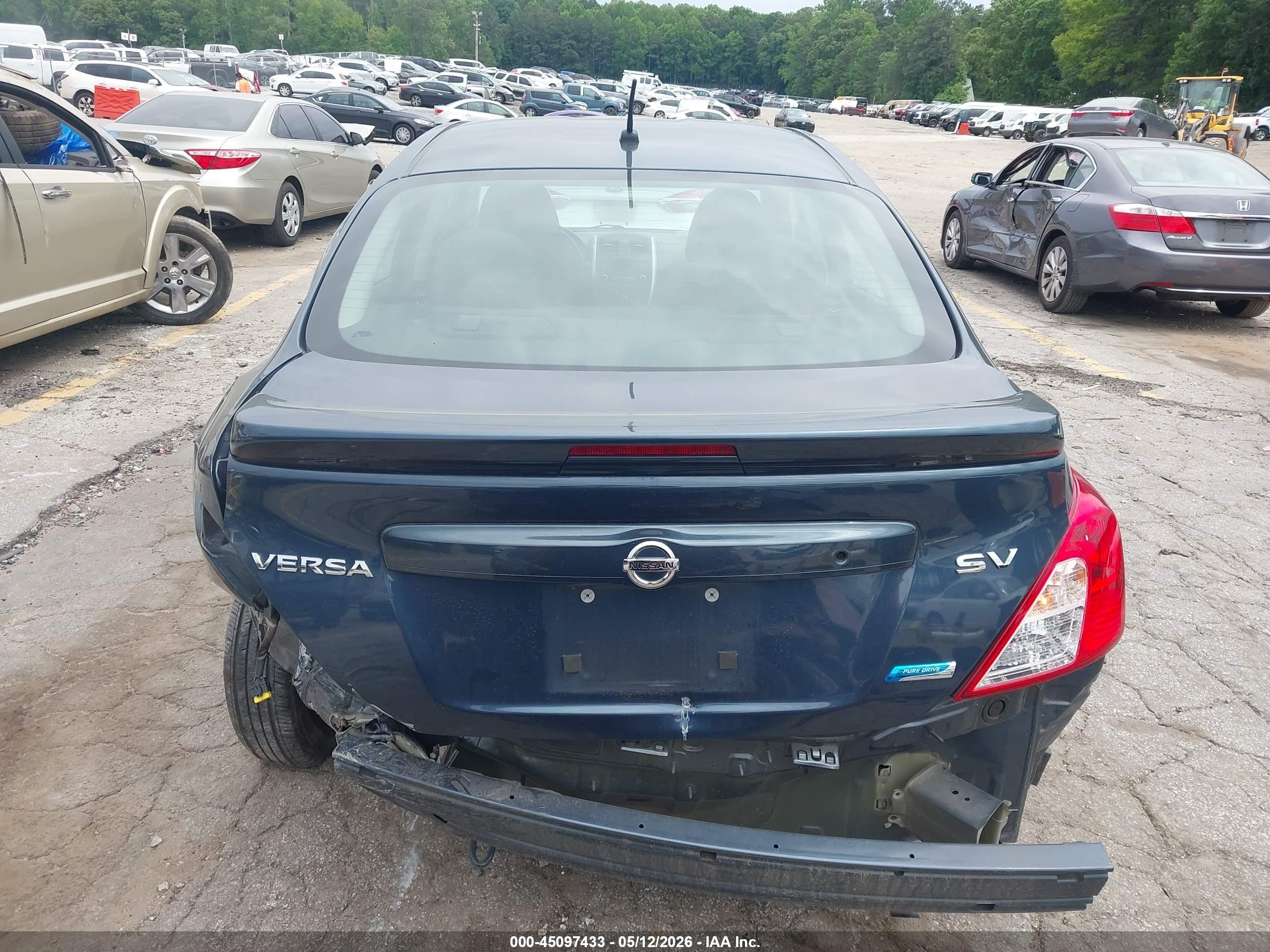 2016 Nissan Versa 1.6 S/1.6 S+/1.6 Sl/1.6 Sv Blue vin: 3N1CN7AP2GL812404