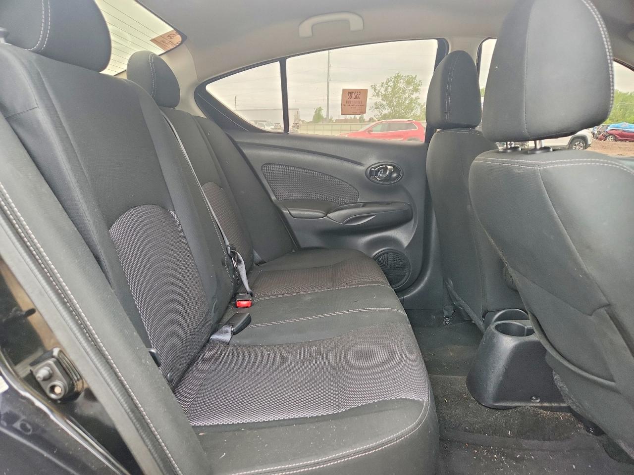 2017 Nissan Versa 1.6 Sv Black vin: 3N1CN7AP2HL840947