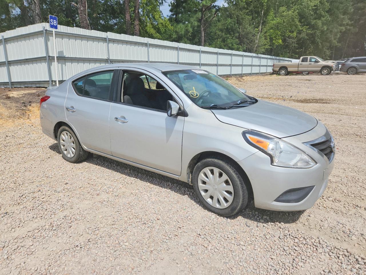 2018 Nissan Versa Sv Серебряный vin: 3N1CN7AP2JL843255