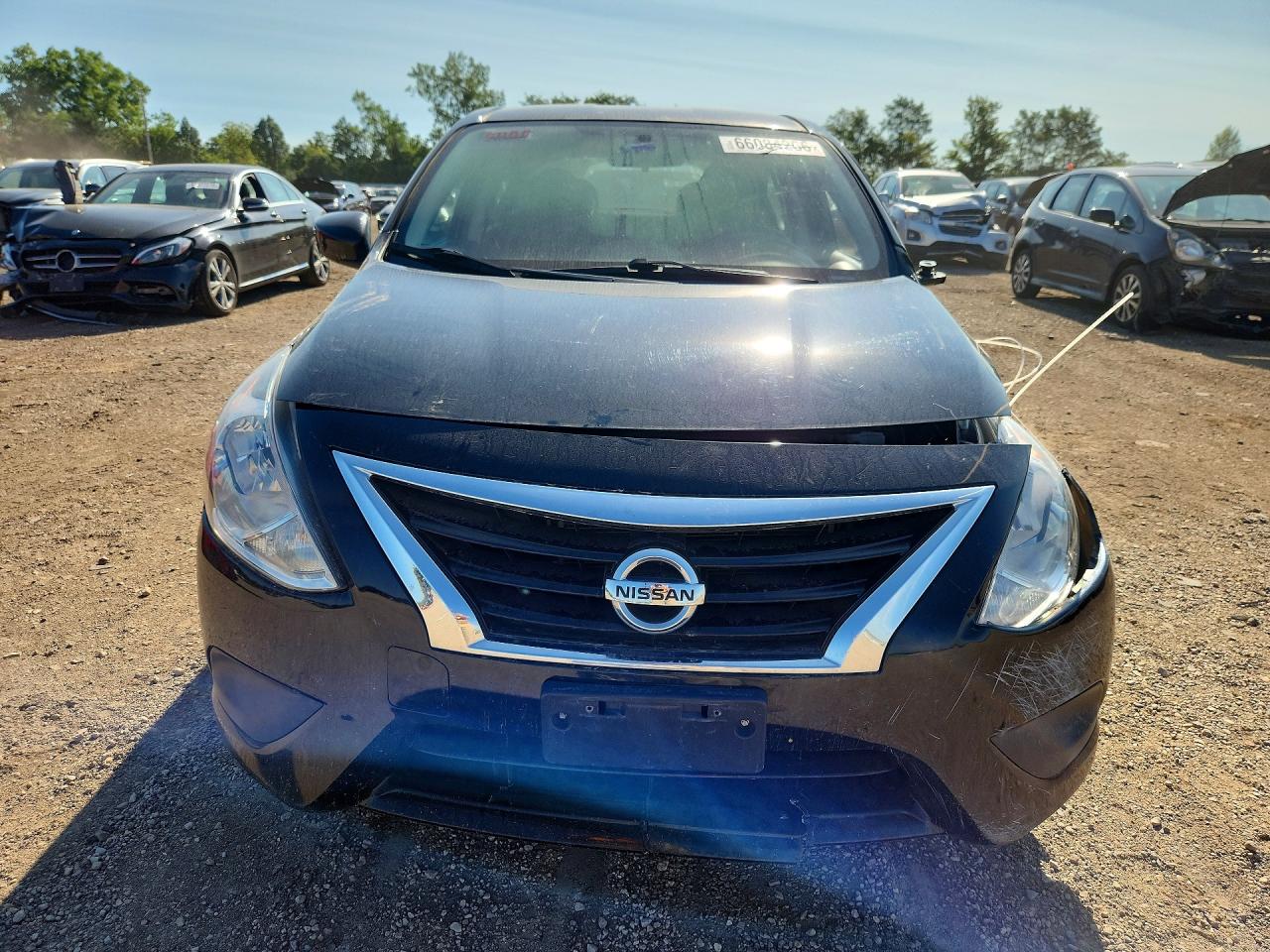2018 Nissan Versa Sv Black vin: 3N1CN7AP2JL867930