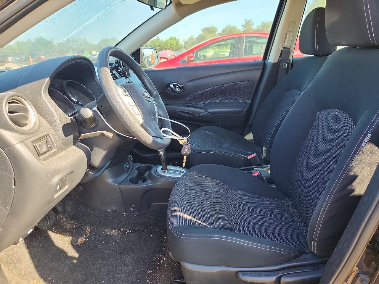 2018 Nissan Versa Sv Black vin: 3N1CN7AP2JL867930