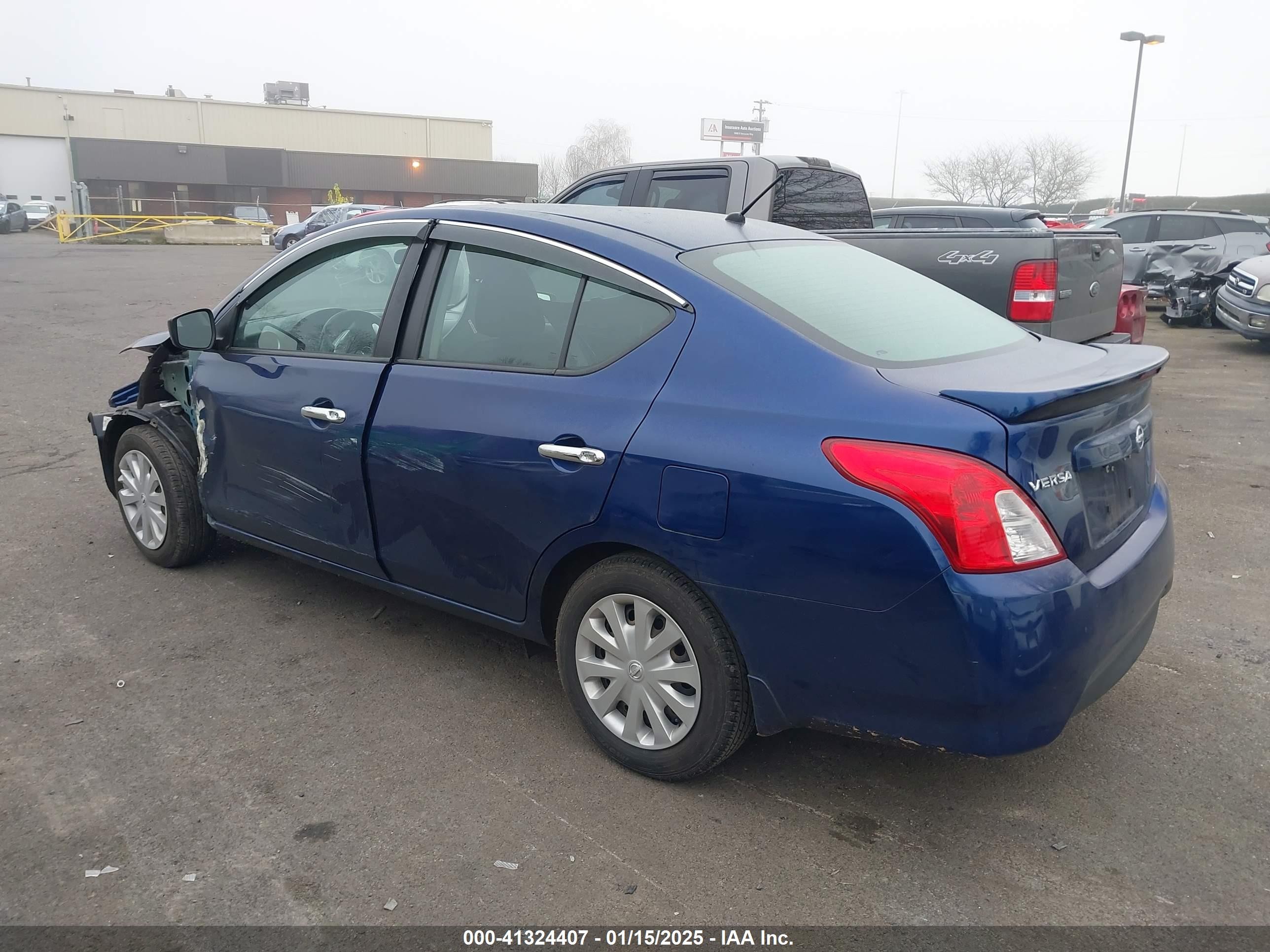 2019 Nissan Versa Sedan   Blue vin: 3N1CN7AP2KL810791