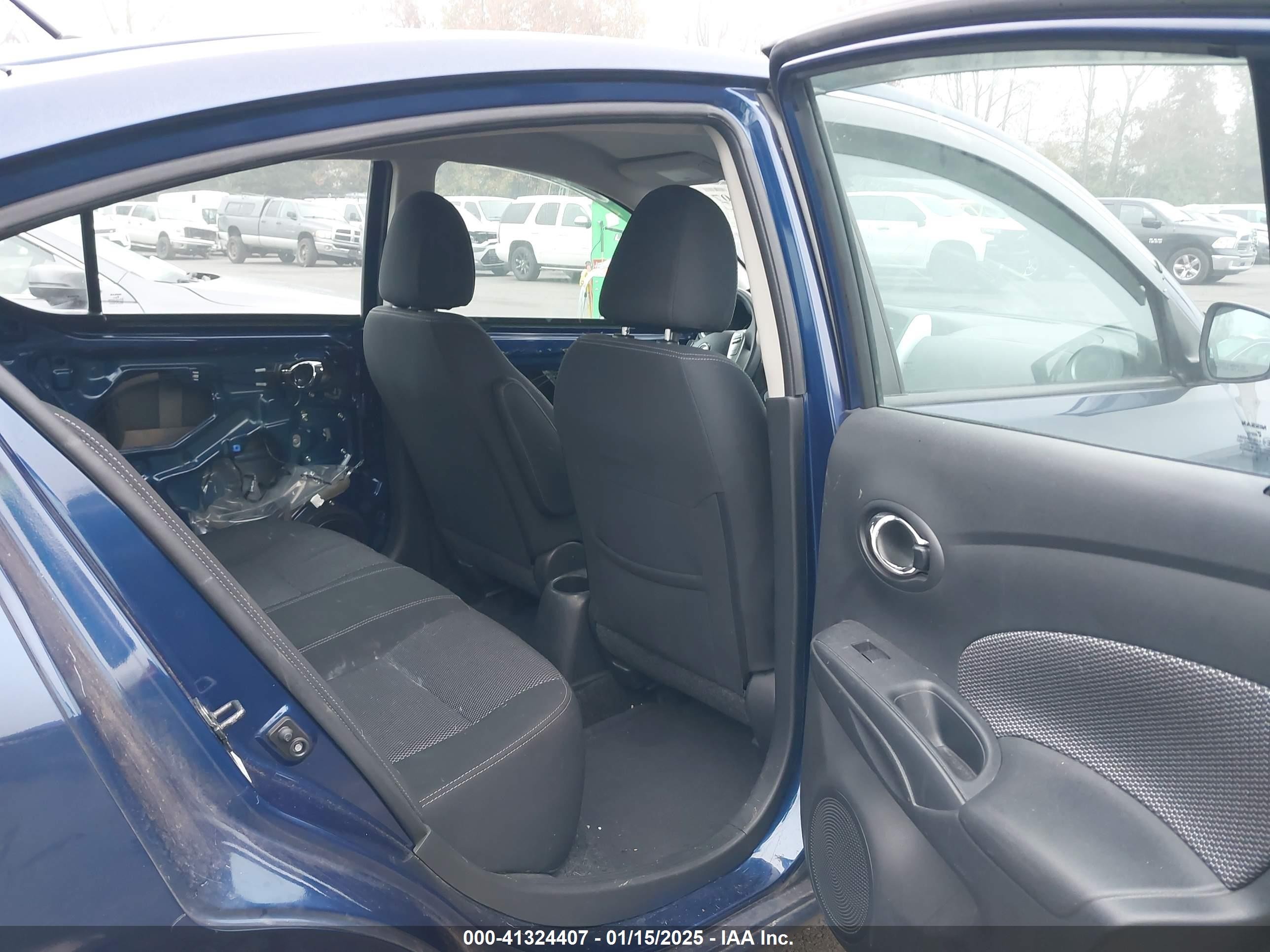 2019 Nissan Versa Sedan   Blue vin: 3N1CN7AP2KL810791