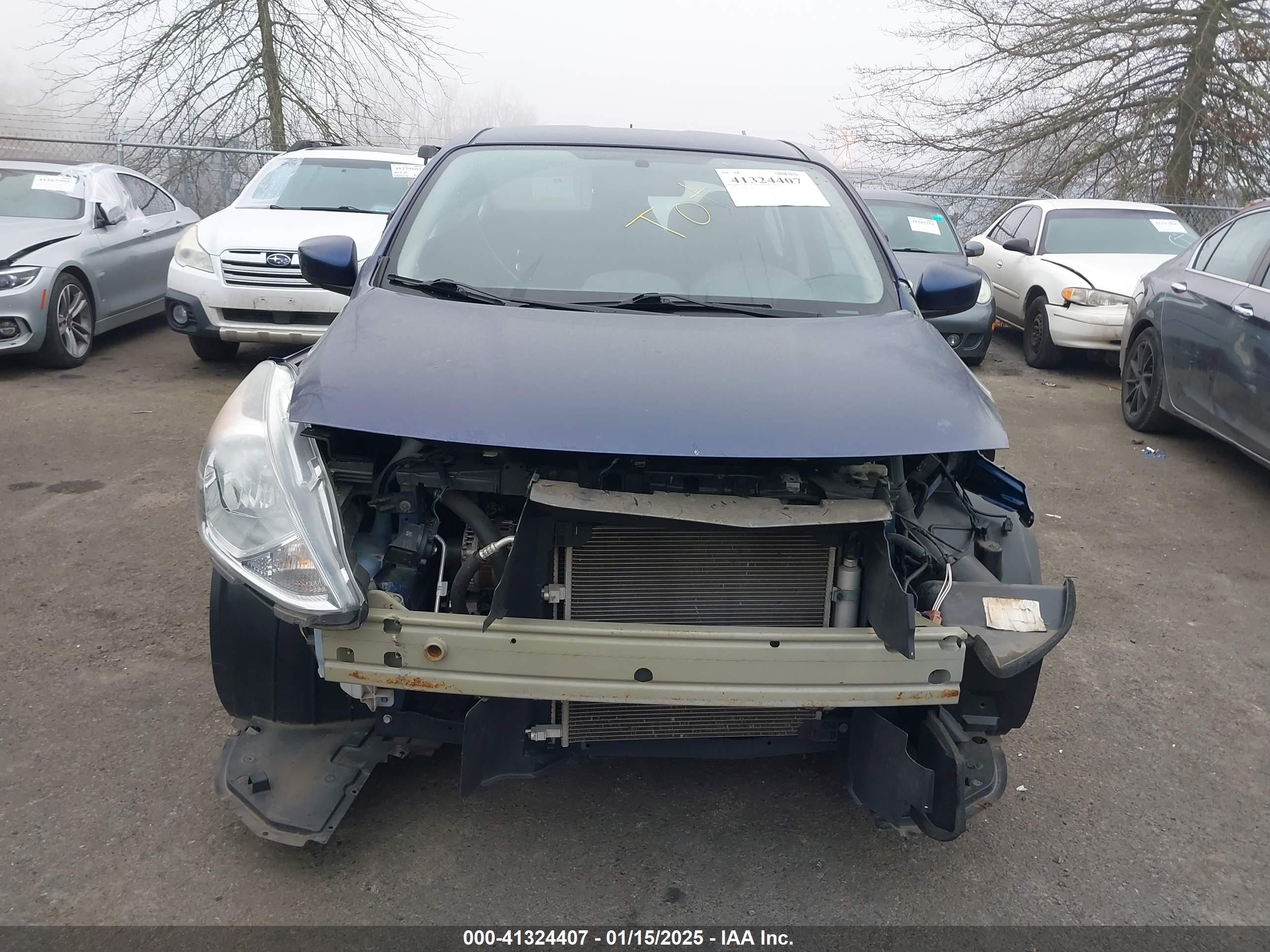 2019 Nissan Versa Sedan   Blue vin: 3N1CN7AP2KL810791