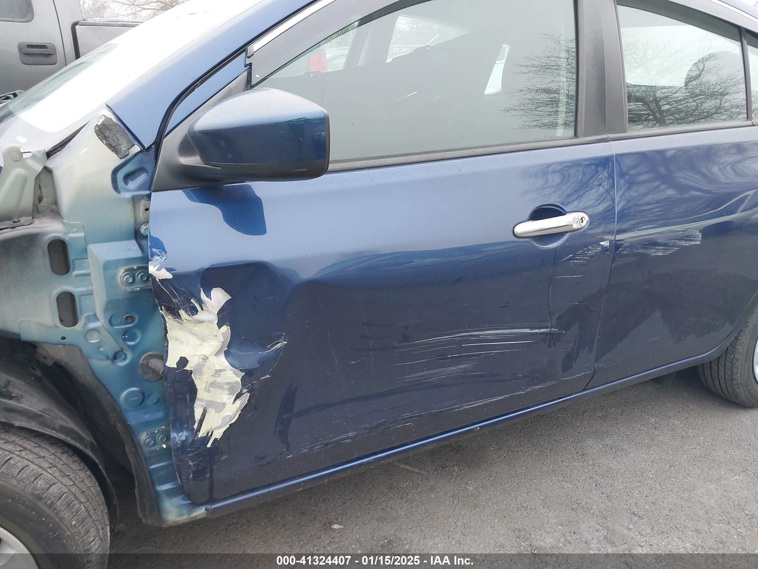 2019 Nissan Versa Sedan   Blue vin: 3N1CN7AP2KL810791