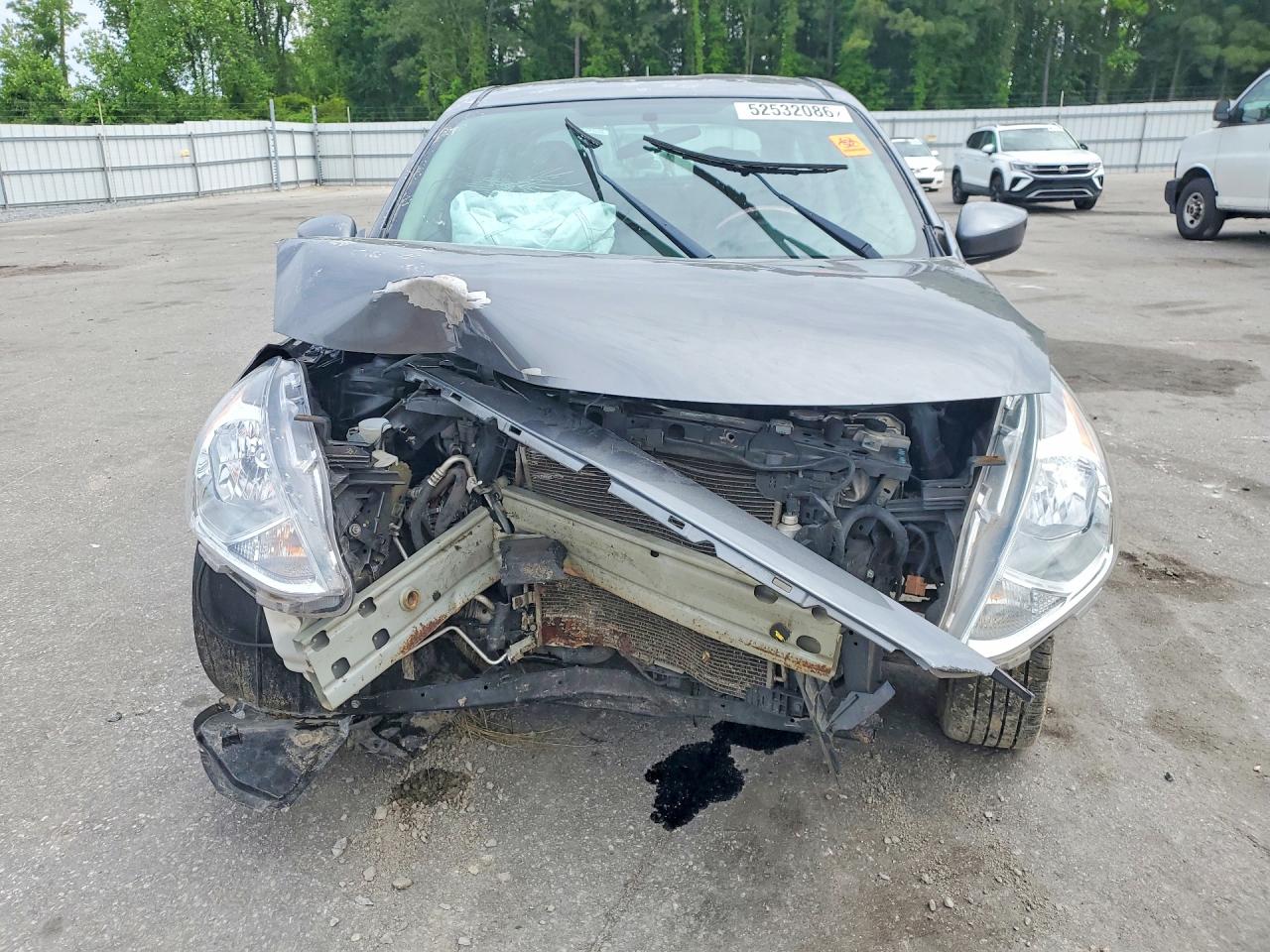 2019 Nissan Versa S Plus Gray vin: 3N1CN7AP2KL831415