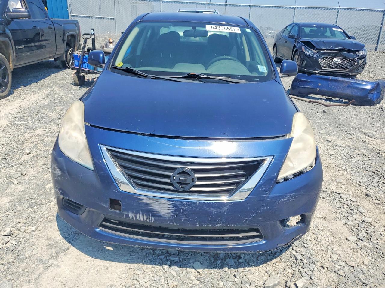 2012 Nissan Versa 1.6 Sv Blue vin: 3N1CN7AP3CL817704