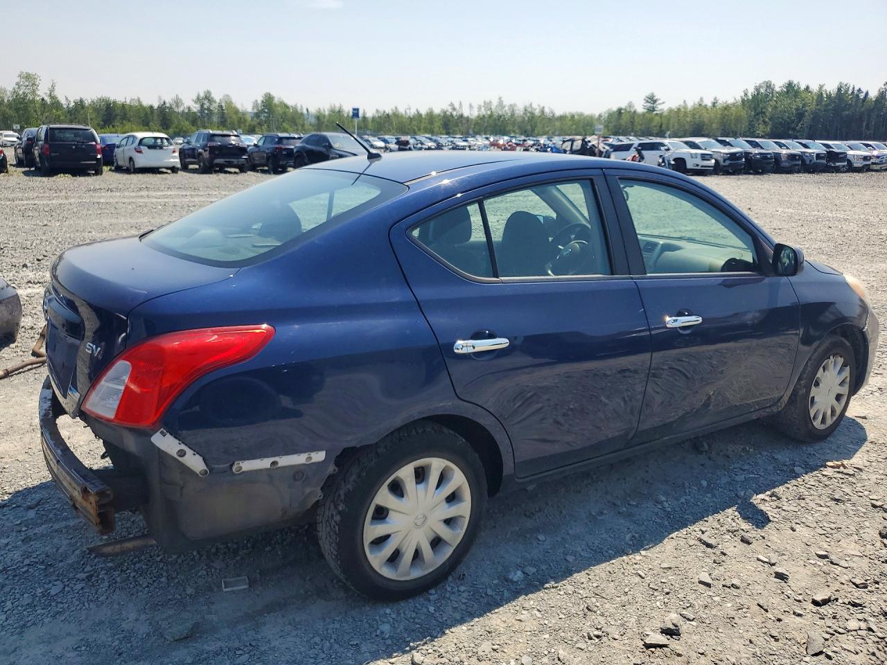 2012 Nissan Versa 1.6 Sv Blue vin: 3N1CN7AP3CL817704