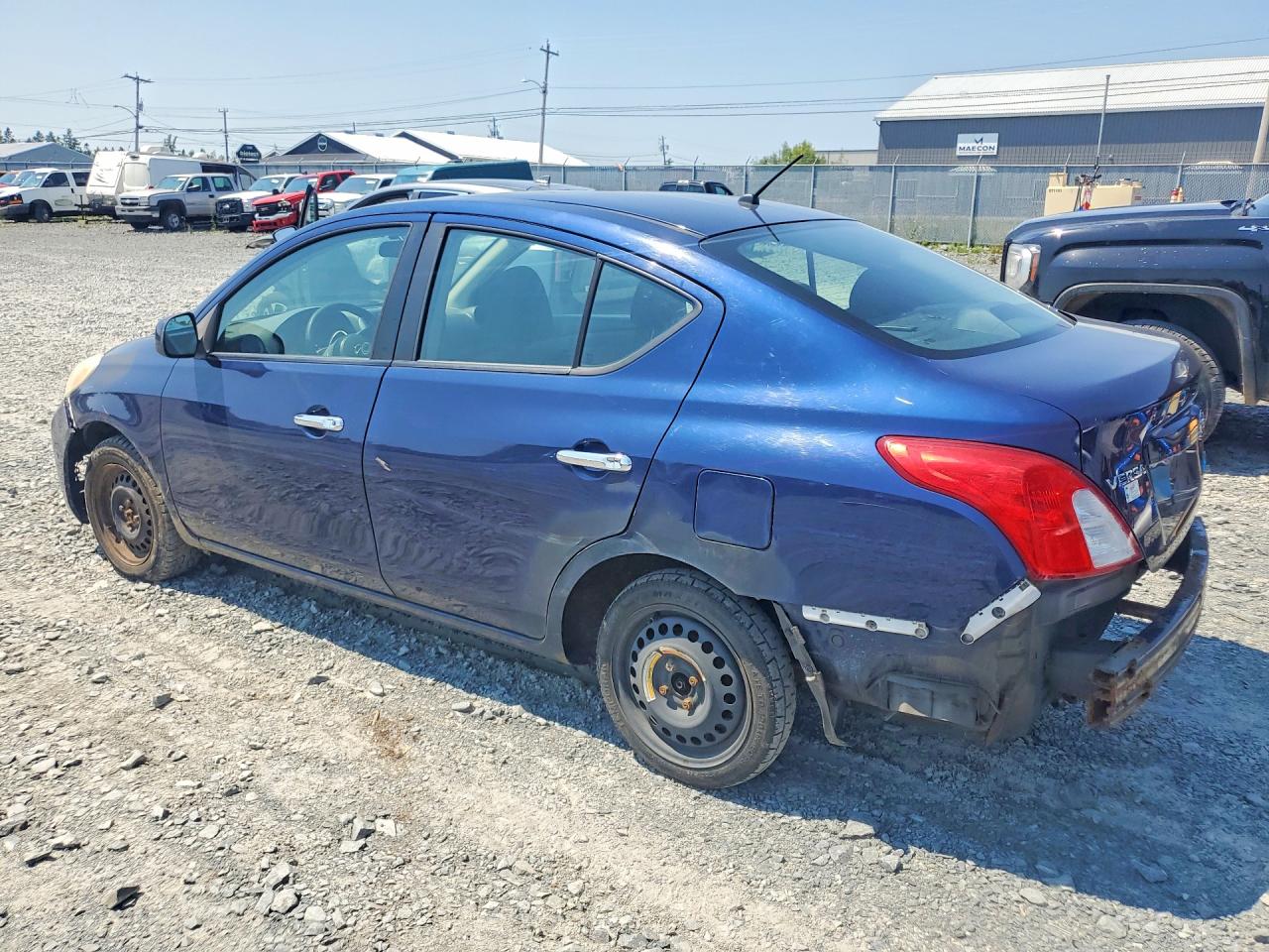 2012 Nissan Versa 1.6 Sv Blue vin: 3N1CN7AP3CL817704