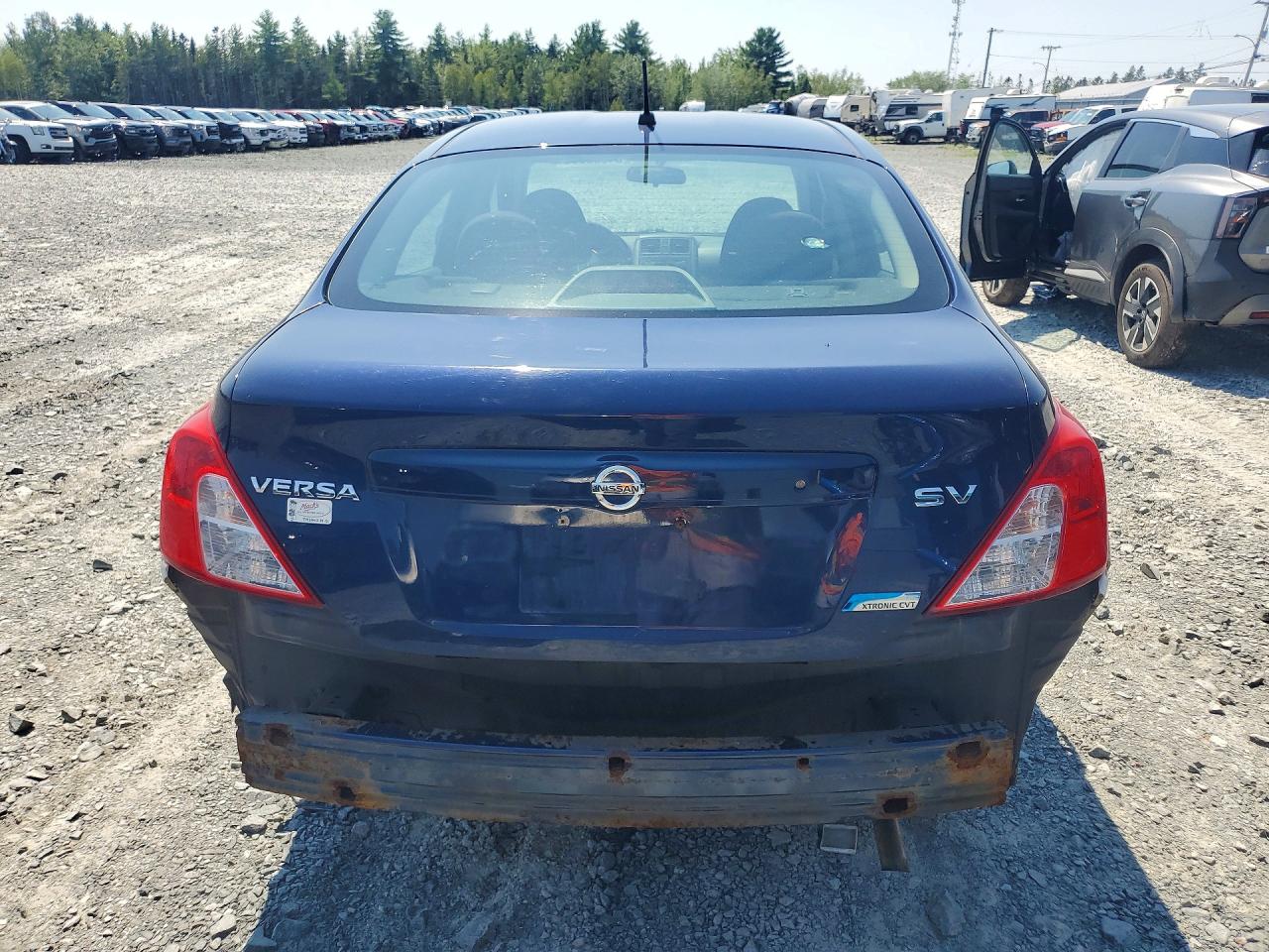 2012 Nissan Versa 1.6 Sv Blue vin: 3N1CN7AP3CL817704
