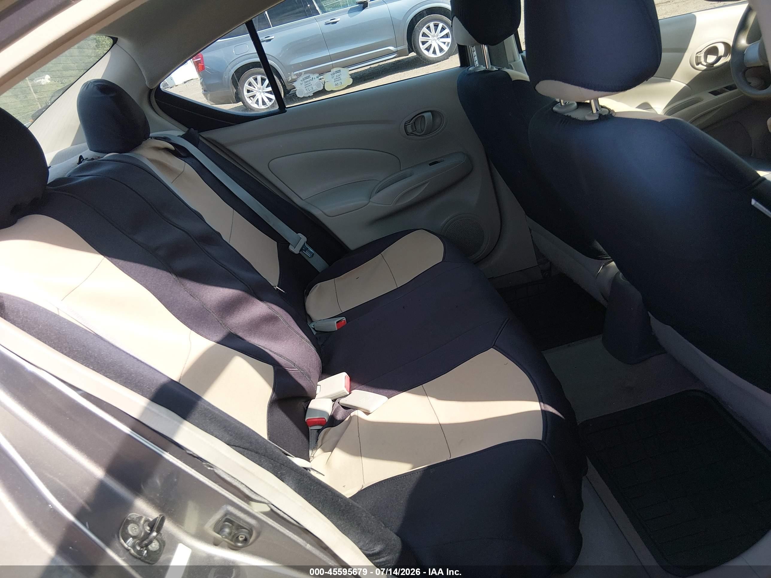 2012 Nissan Versa 1.6 Sv Gray vin: 3N1CN7AP3CL820795