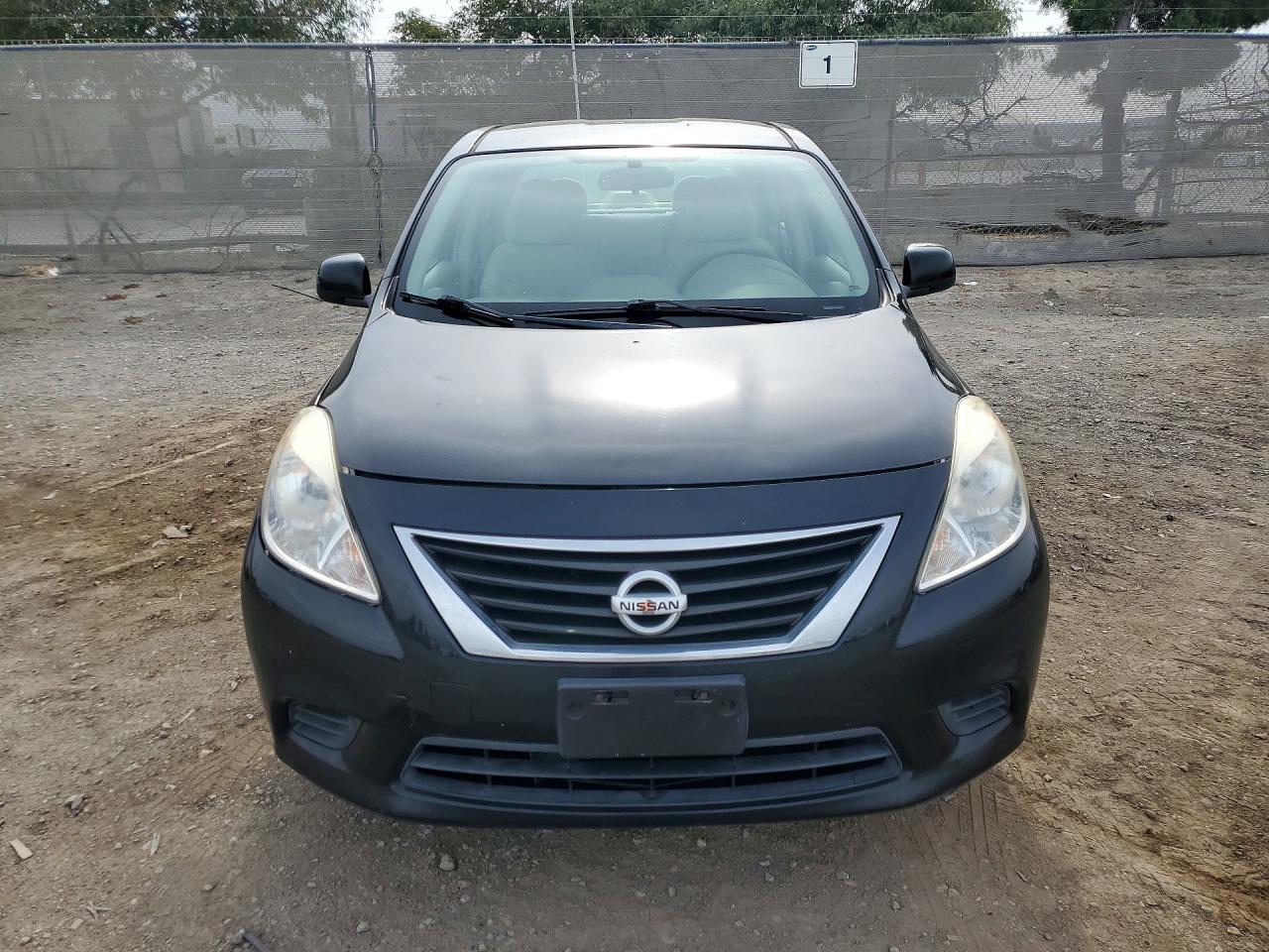 2012 Nissan Versa S Black vin: 3N1CN7AP3CL824197