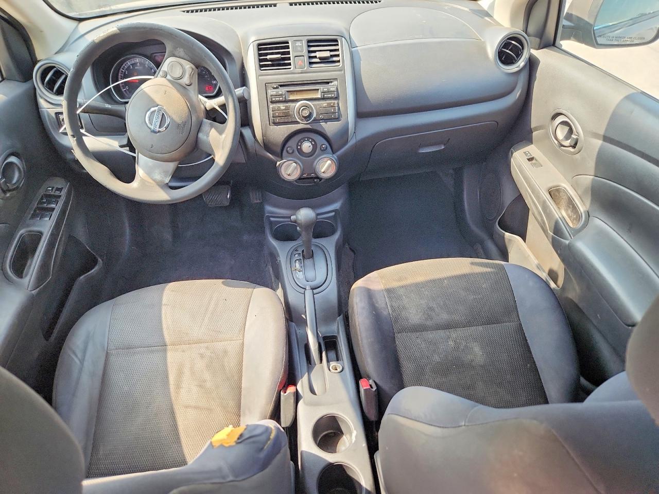 2012 Nissan Versa 1.6 S Gray vin: 3N1CN7AP3CL906477