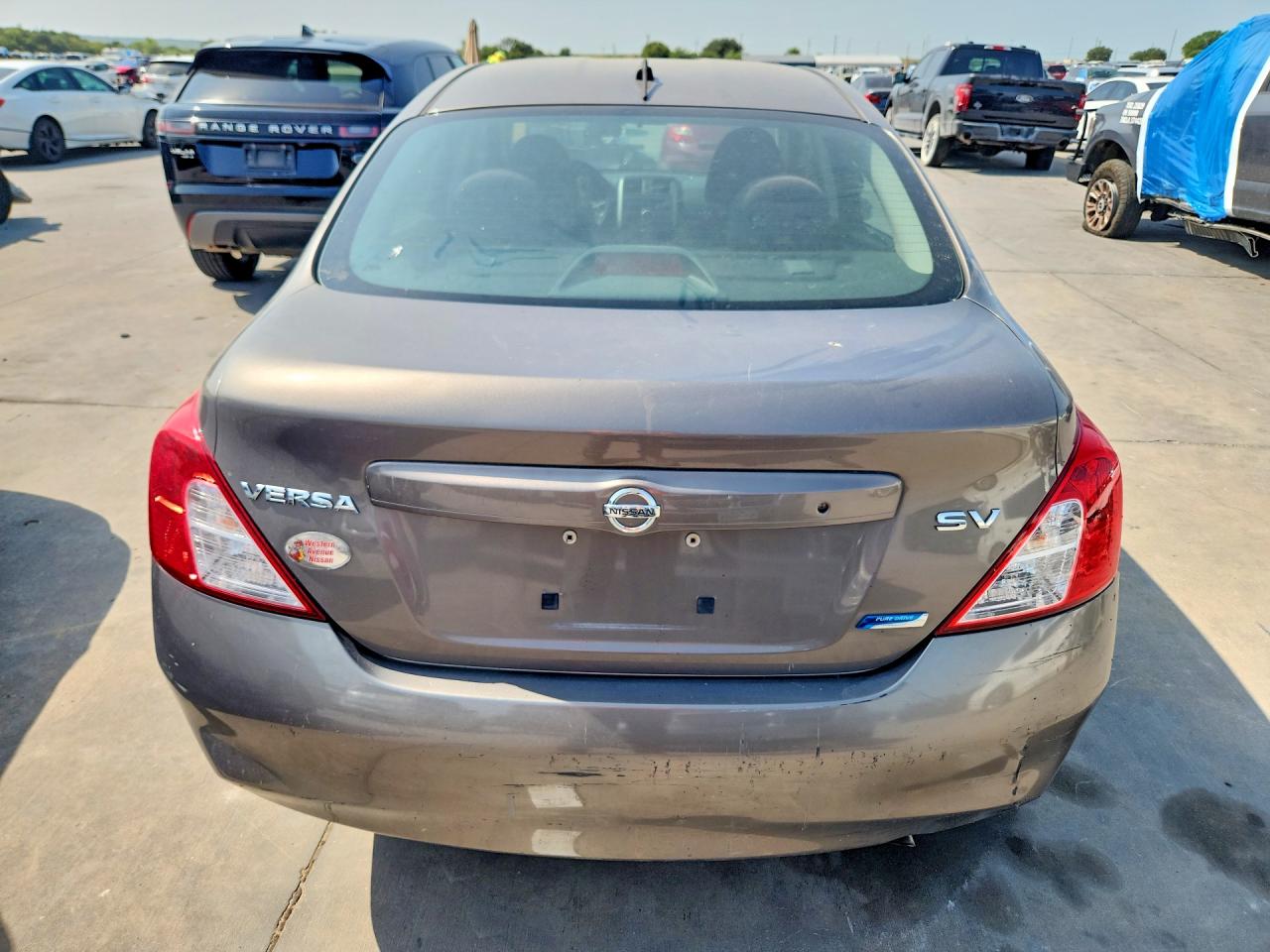 2012 Nissan Versa 1.6 S Gray vin: 3N1CN7AP3CL906477