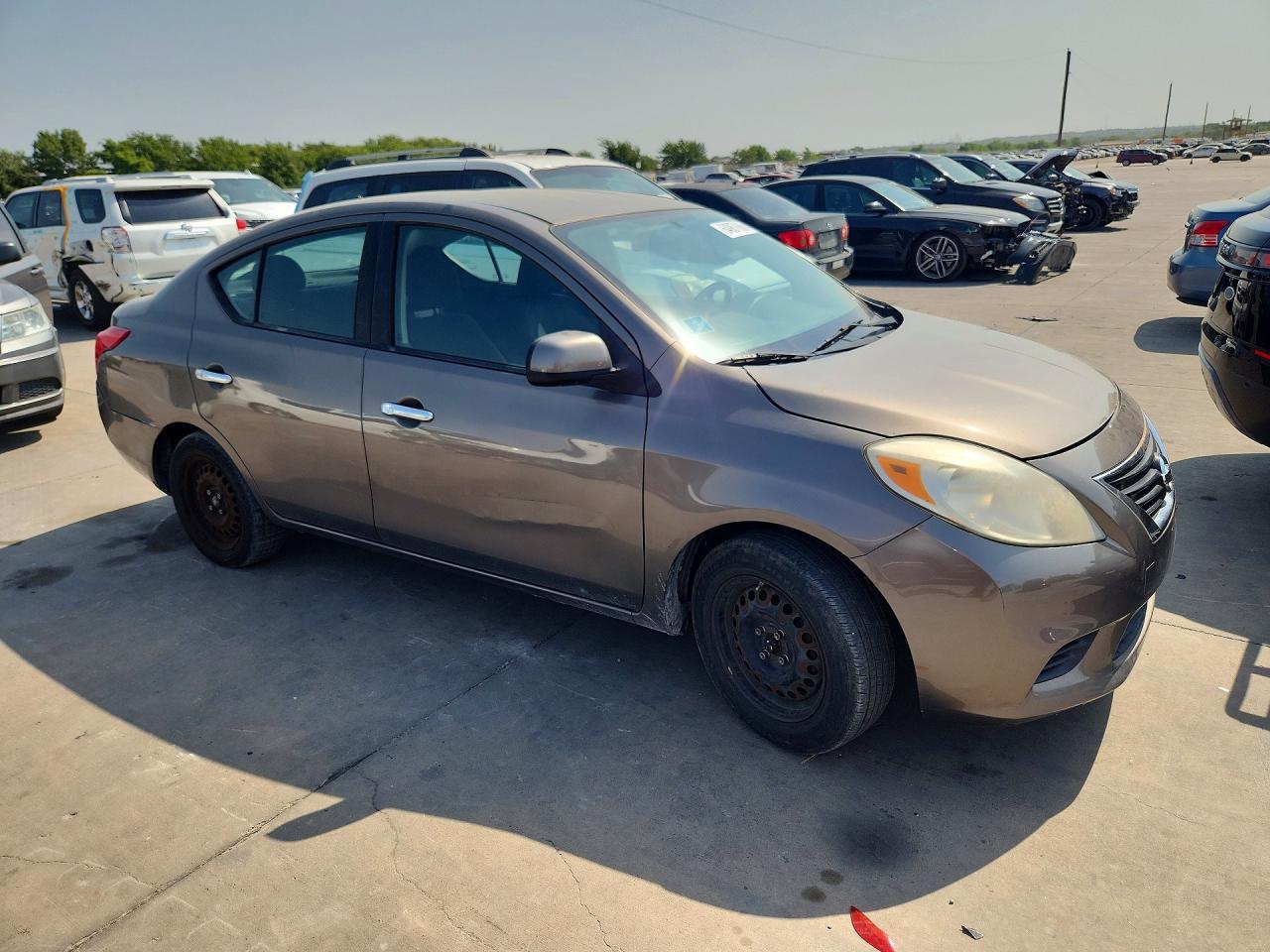2012 Nissan Versa 1.6 S Gray vin: 3N1CN7AP3CL906477
