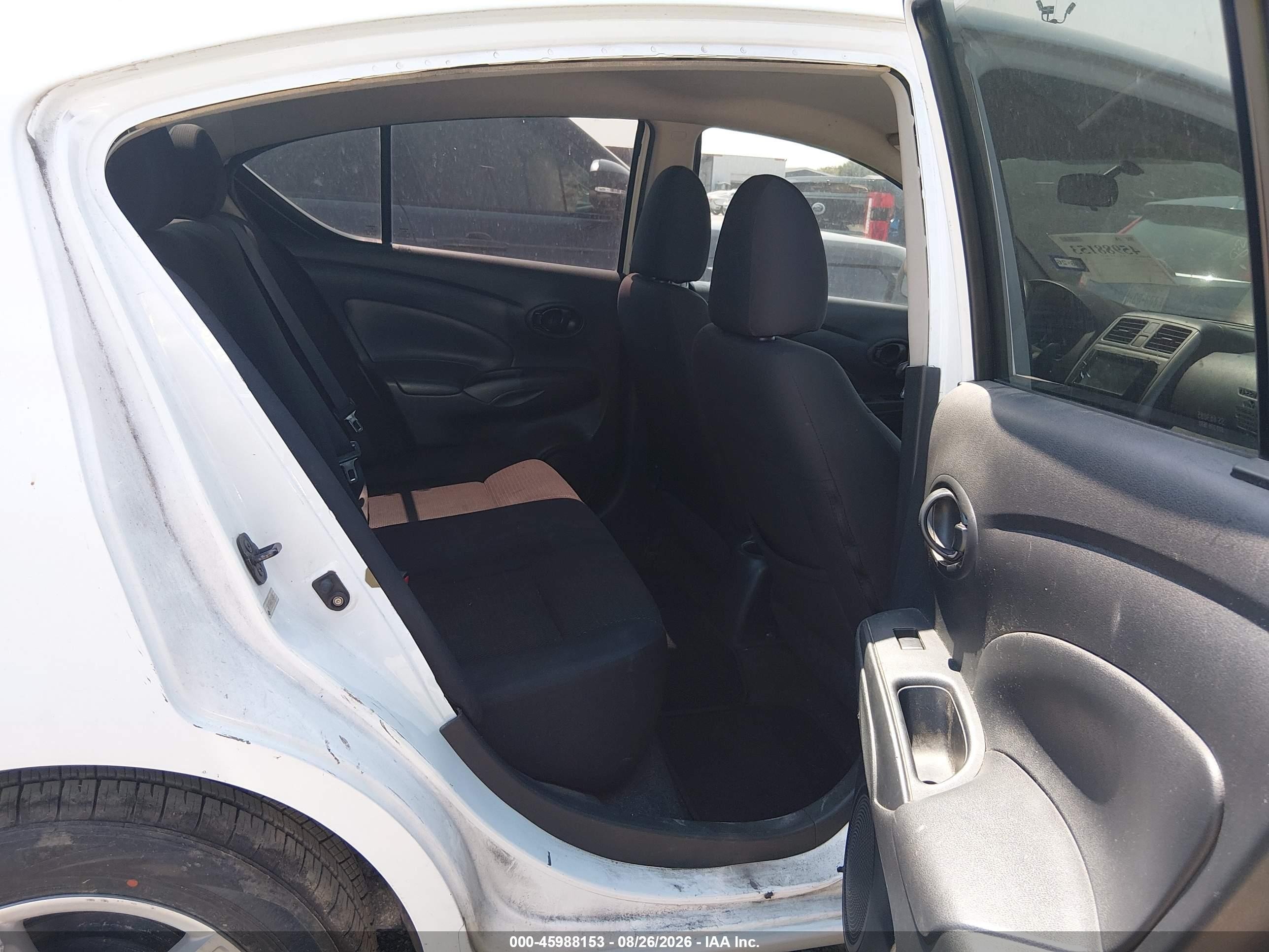 2012 Nissan Versa 1.6 Sv White vin: 3N1CN7AP3CL933971