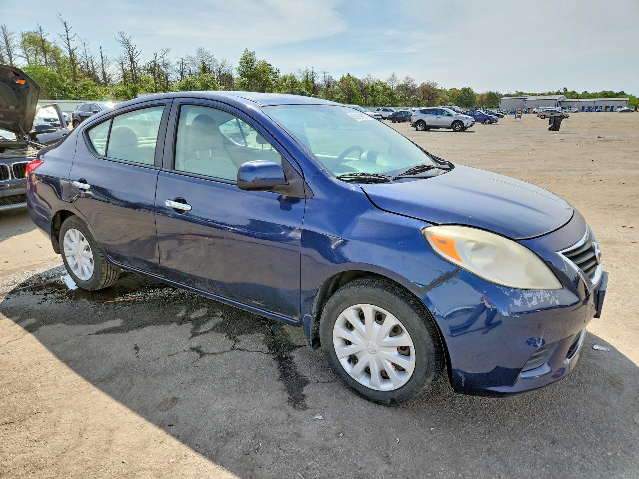 2012 Nissan Versa Blue vin: 3N1CN7AP3CL944520
