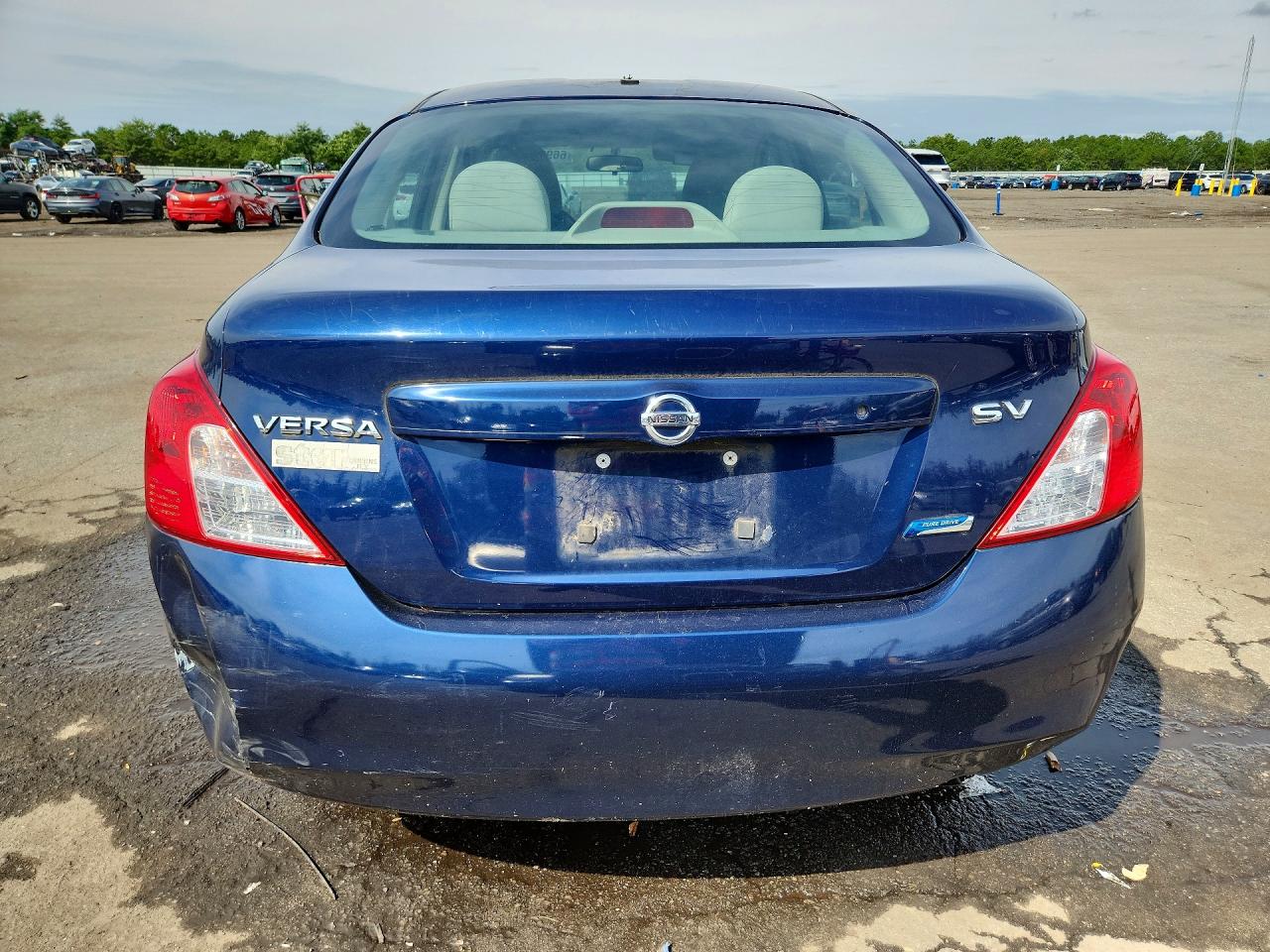 2012 Nissan Versa Blue vin: 3N1CN7AP3CL944520