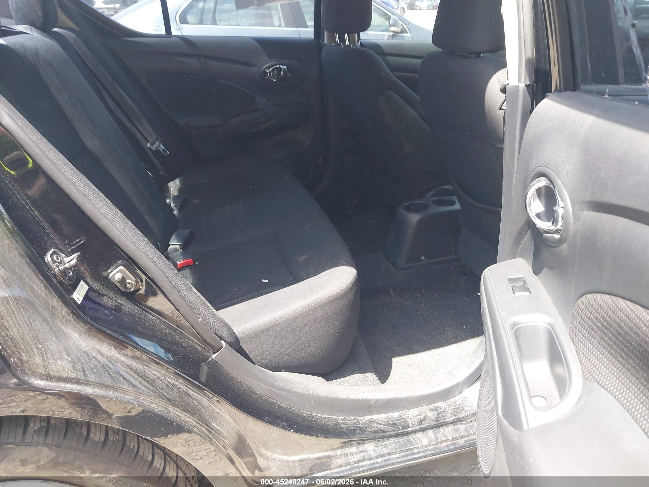 2013 Nissan Versa 1.6 Sv Black vin: 3N1CN7AP3DL872980