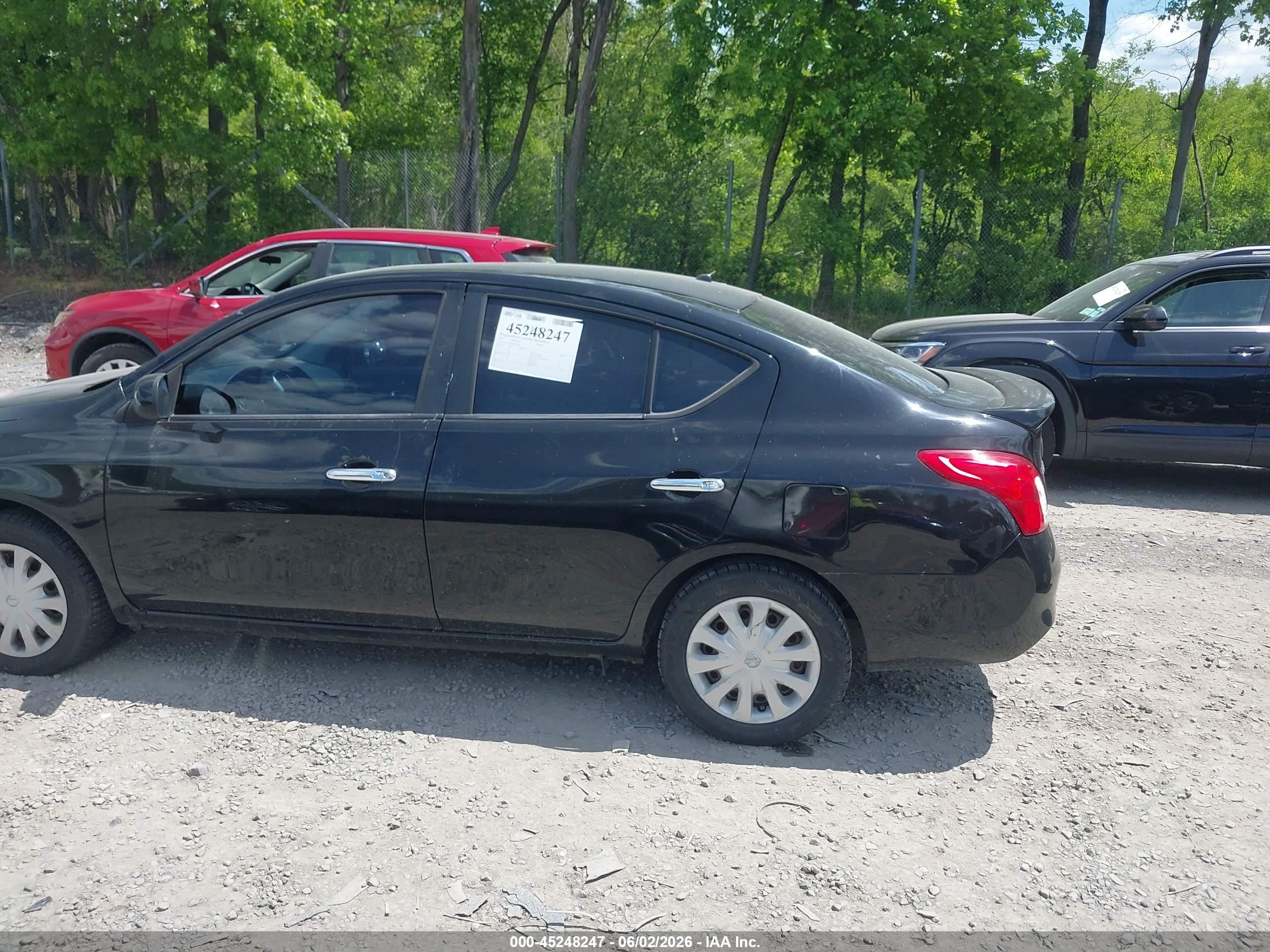 2013 Nissan Versa 1.6 Sv Black vin: 3N1CN7AP3DL872980