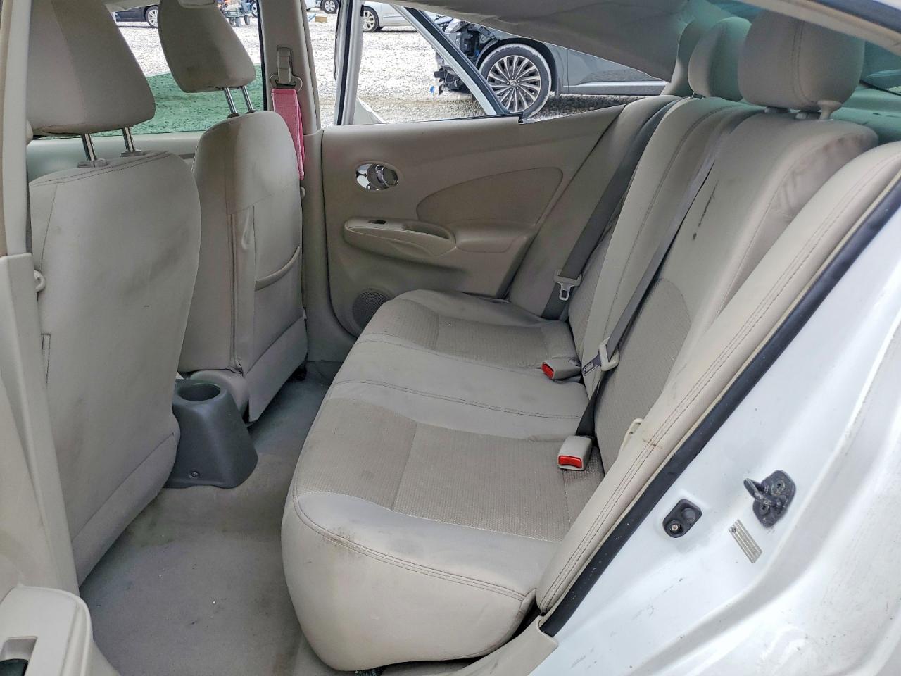 2014 Nissan Versa 1.6 Sv White vin: 3N1CN7AP3EK468049