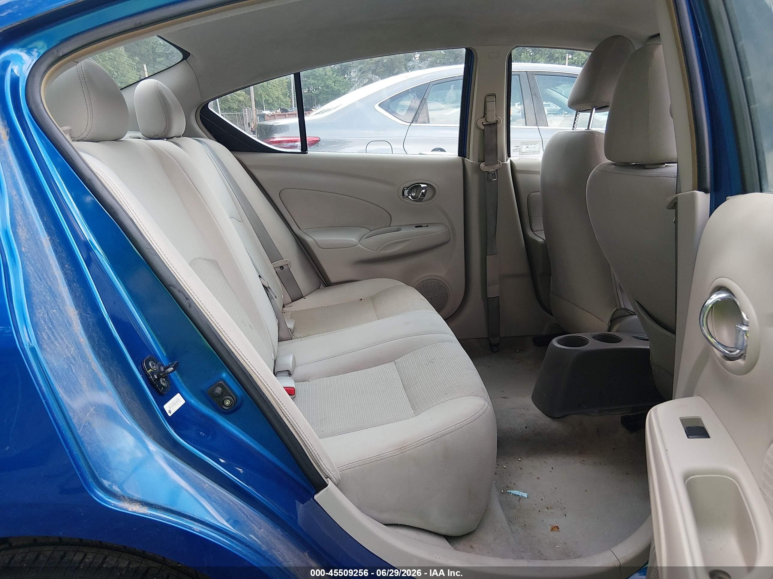 2014 Nissan Versa 1.6 Sv Blue vin: 3N1CN7AP3EL800355