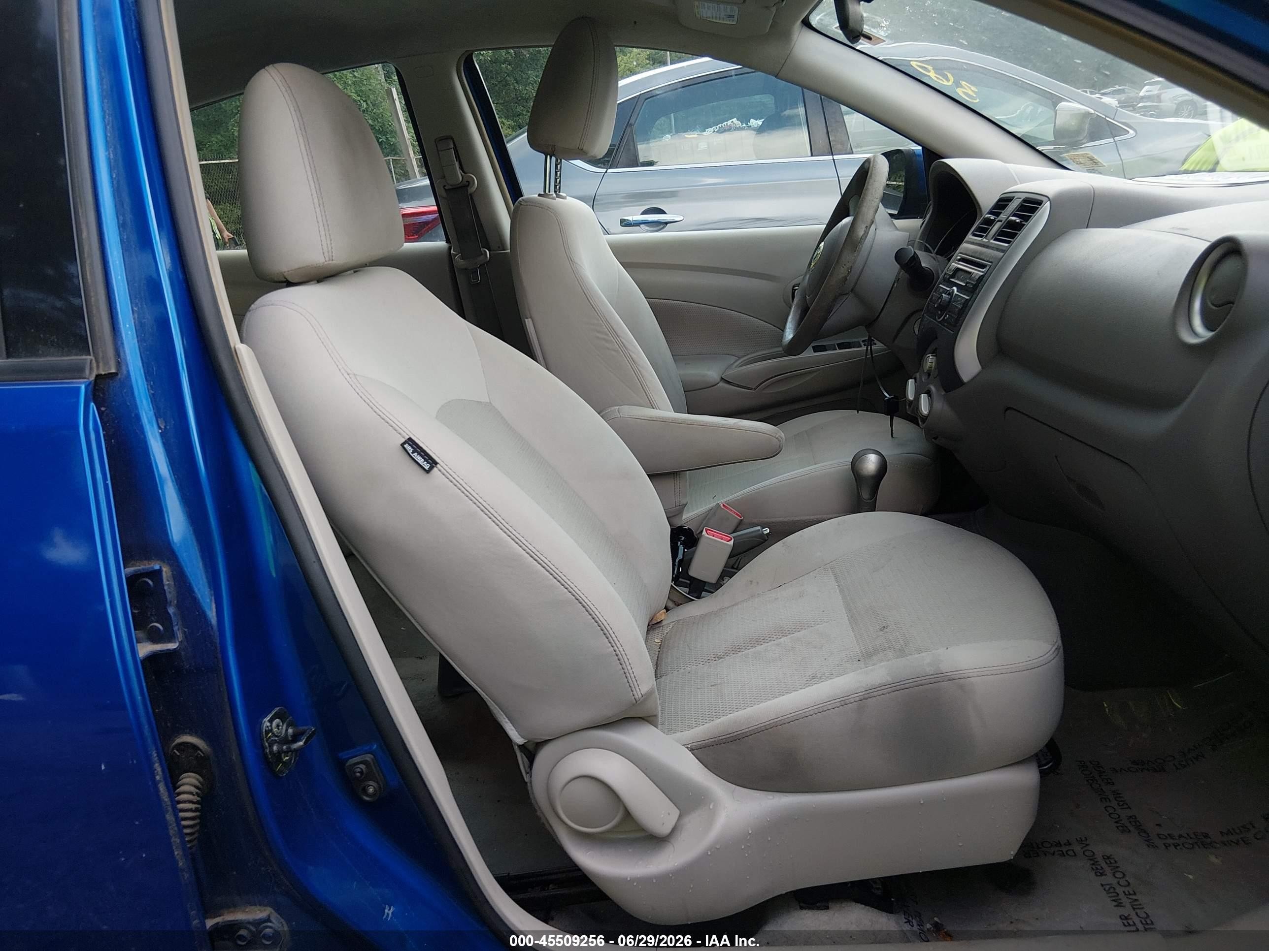 2014 Nissan Versa 1.6 Sv Blue vin: 3N1CN7AP3EL800355