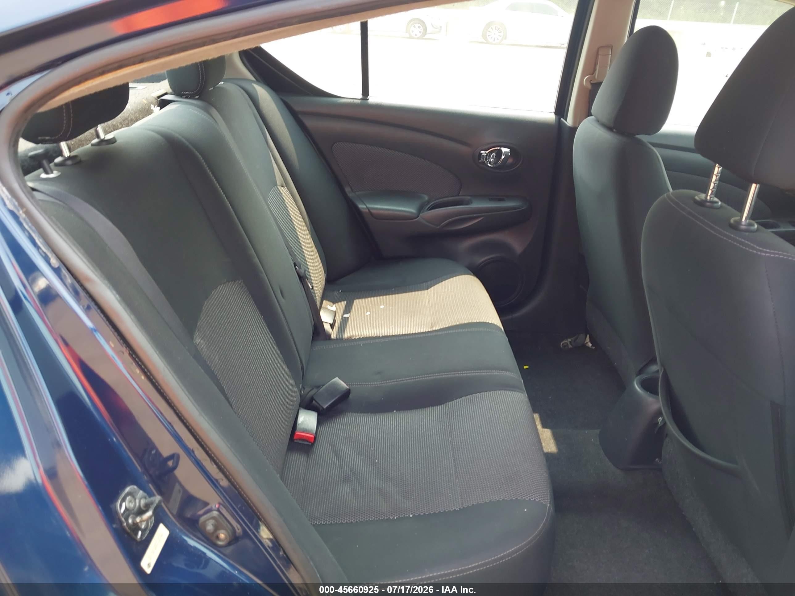 2014 Nissan Versa 1.6 Sv Blue vin: 3N1CN7AP3EL821643