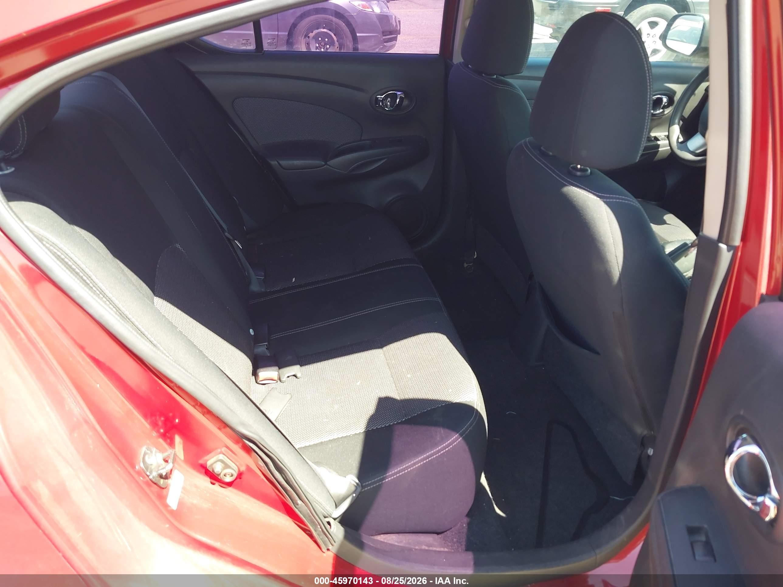2014 Nissan Versa 1.6 Sv Red vin: 3N1CN7AP3EL835056