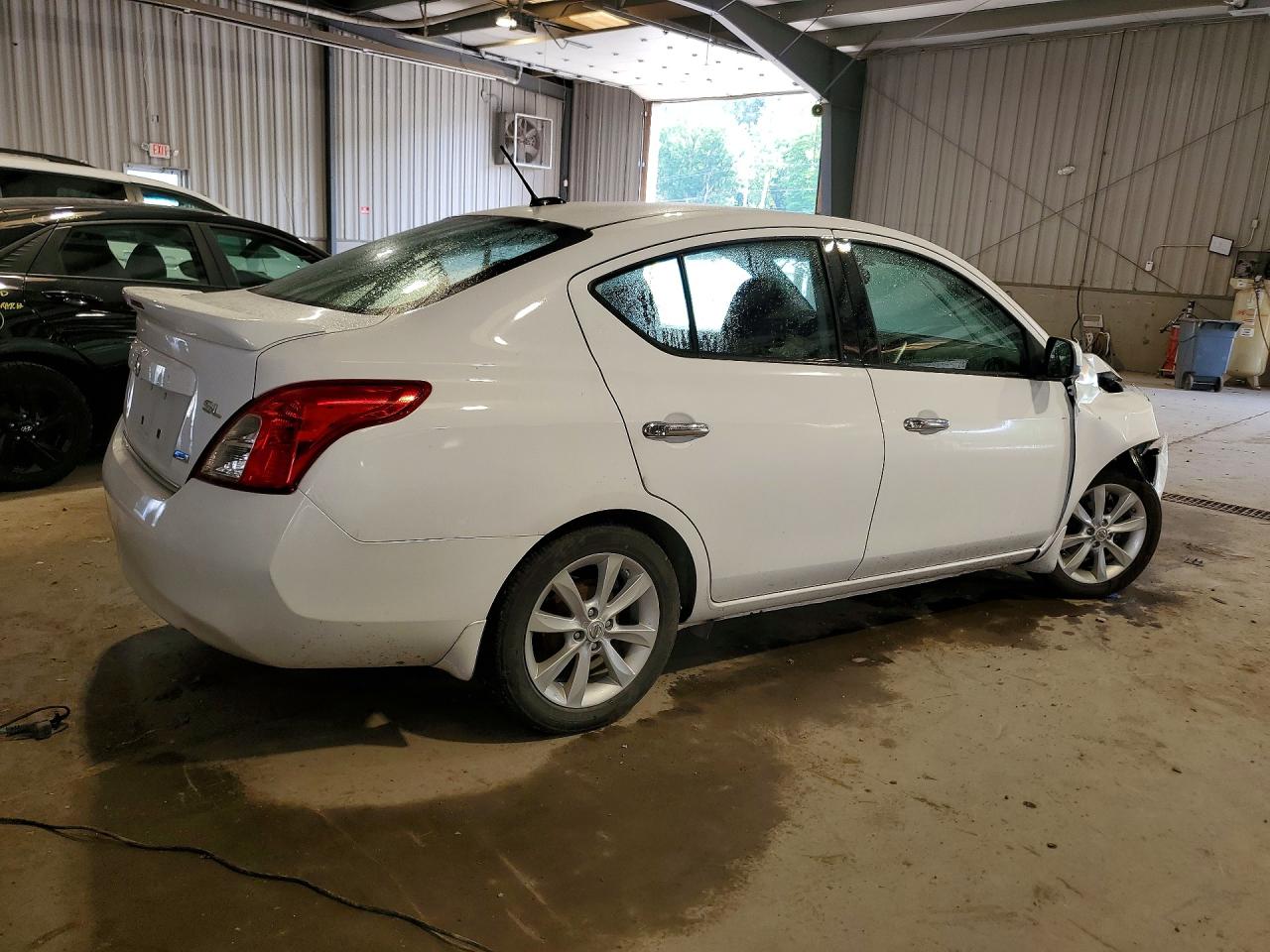 2014 Nissan Versa 1.6 Sl White vin: 3N1CN7AP3EL854089
