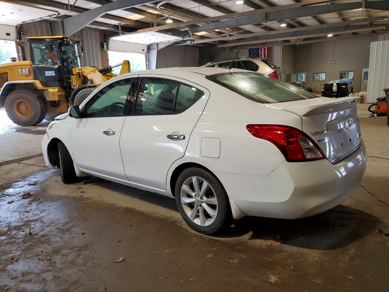 2014 Nissan Versa 1.6 Sl White vin: 3N1CN7AP3EL854089