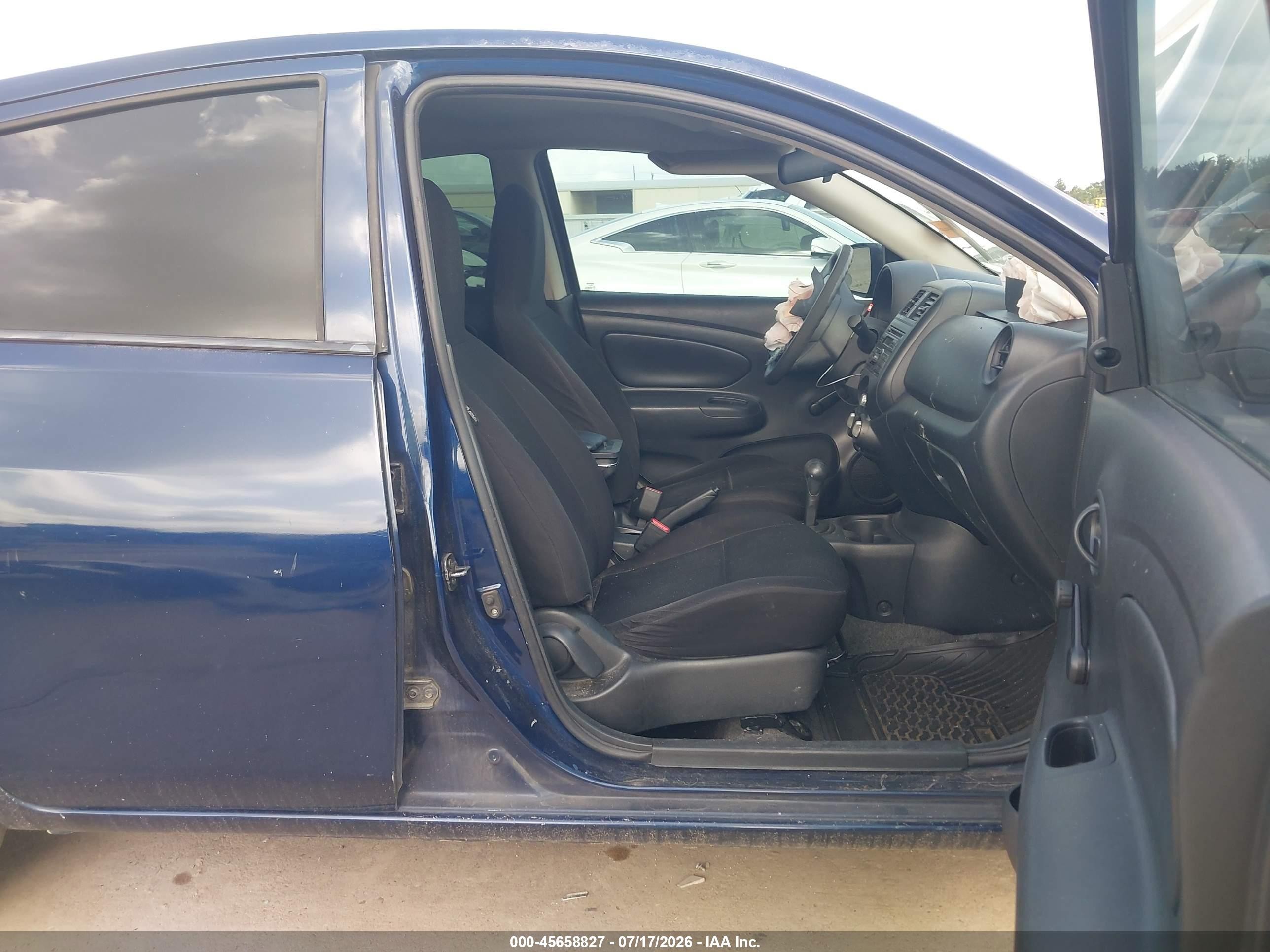 2014 Nissan Versa 1.6 S+ Blue vin: 3N1CN7AP3EL868204