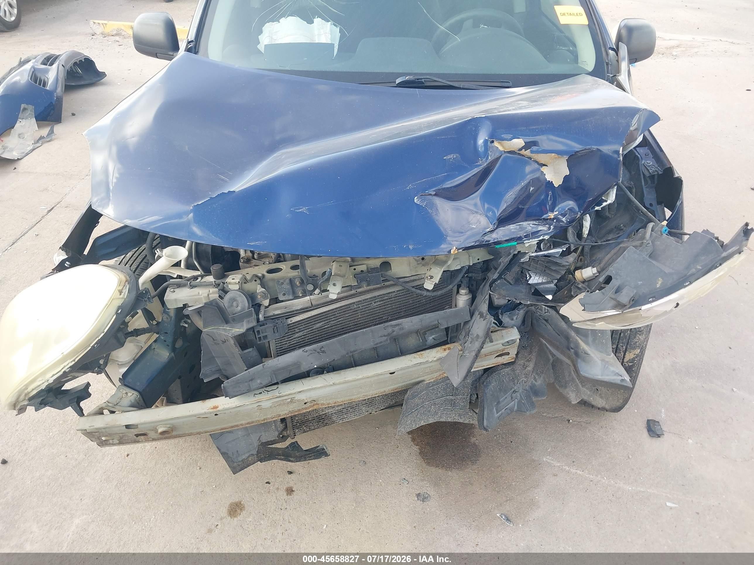 2014 Nissan Versa 1.6 S+ Blue vin: 3N1CN7AP3EL868204